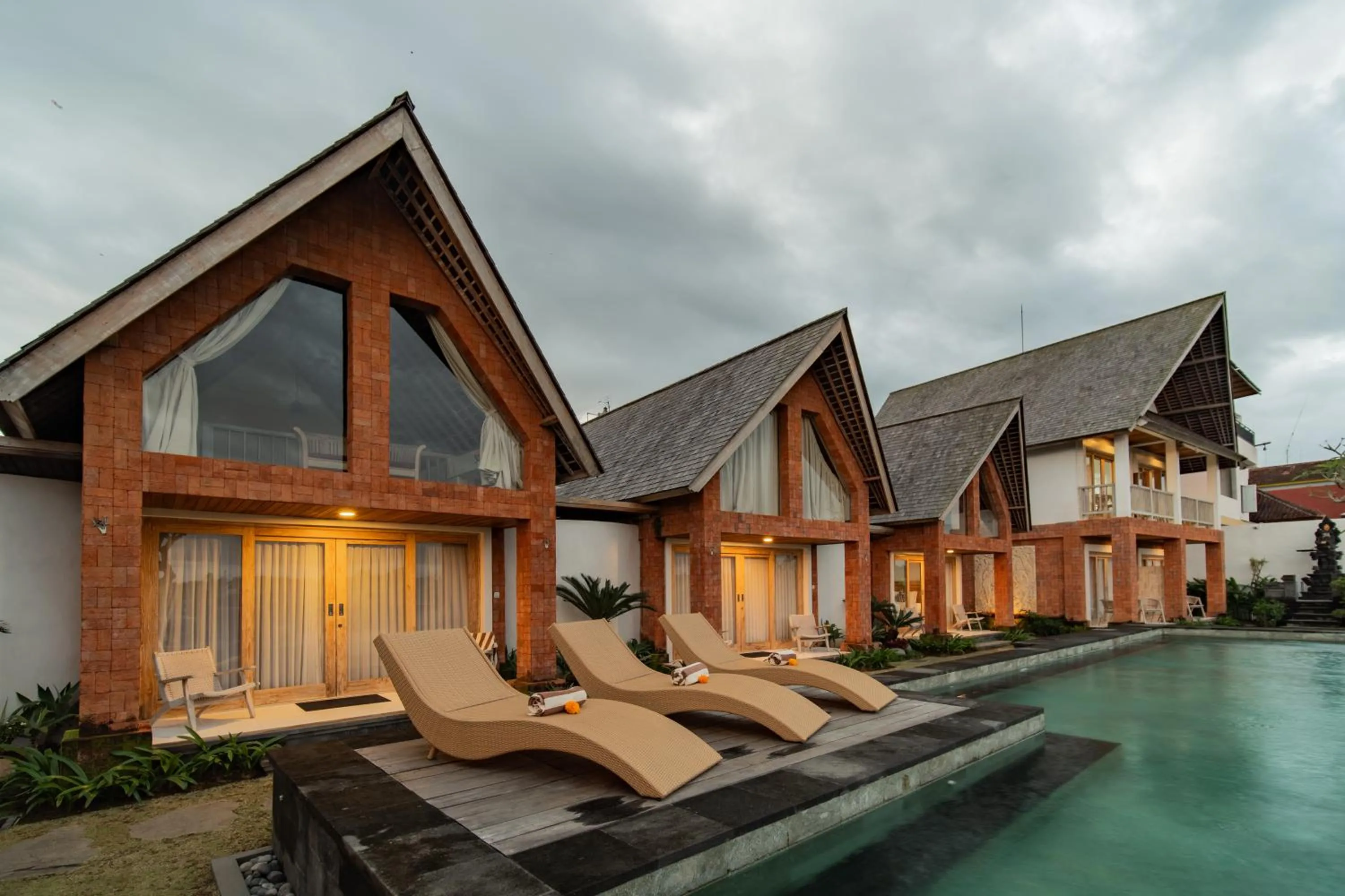 Property building in Dewi Sri Villa Ubud by Mahaputra