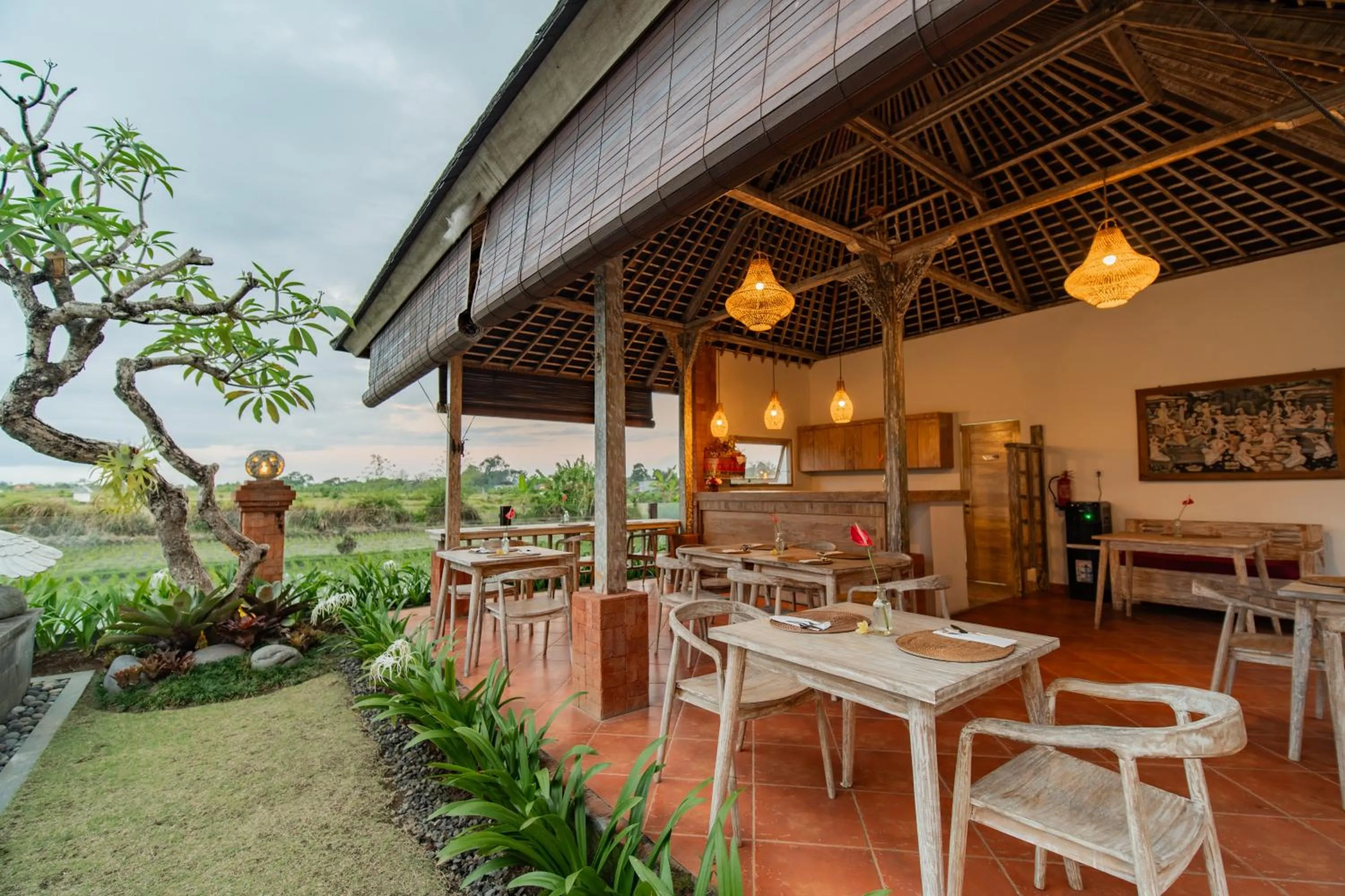 Restaurant/places to eat in Dewi Sri Villa Ubud by Mahaputra
