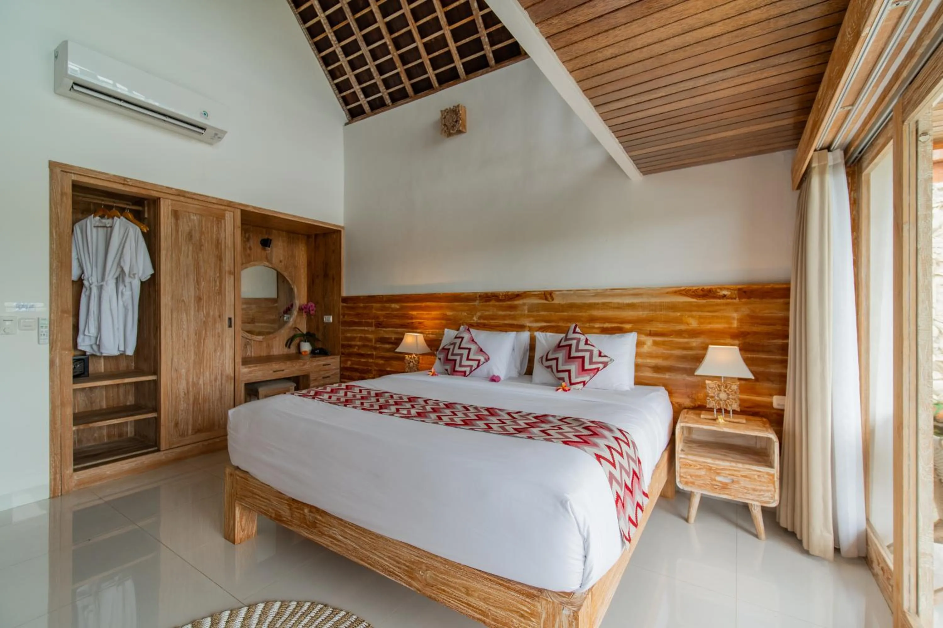 Bedroom, Bed in Dewi Sri Villa Ubud by Mahaputra