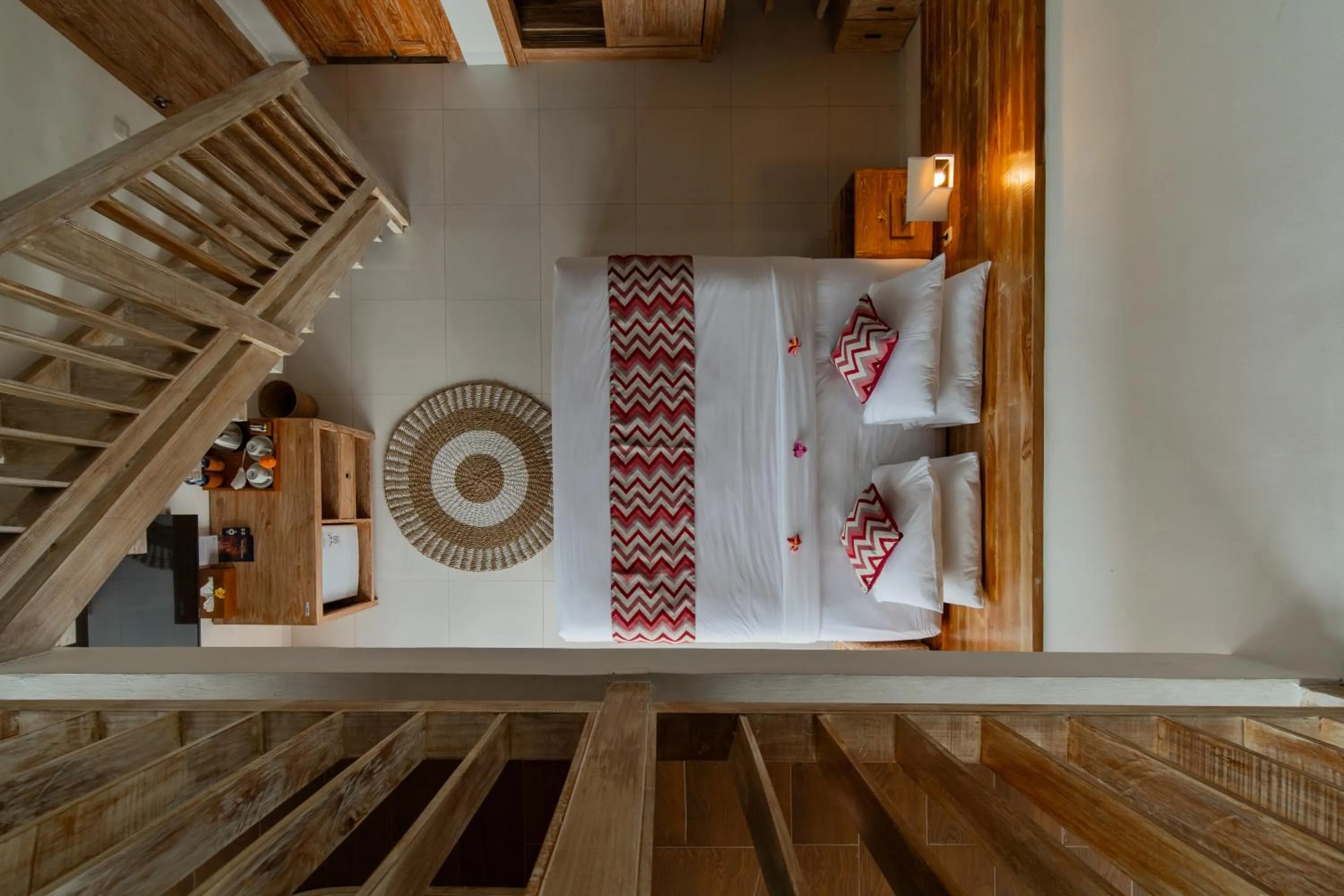 Floor plan in Dewi Sri Villa Ubud by Mahaputra
