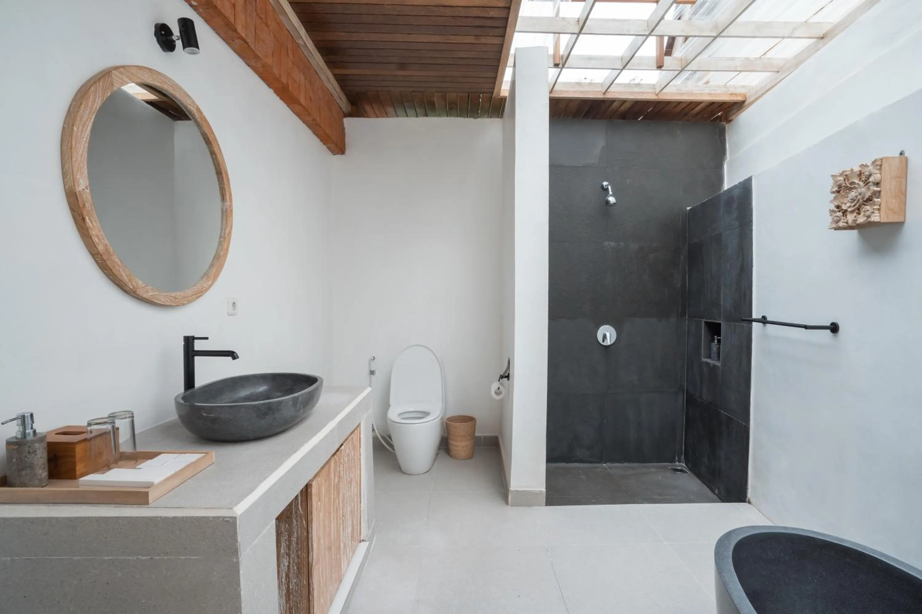 Bathroom in Dewi Sri Villa Ubud by Mahaputra