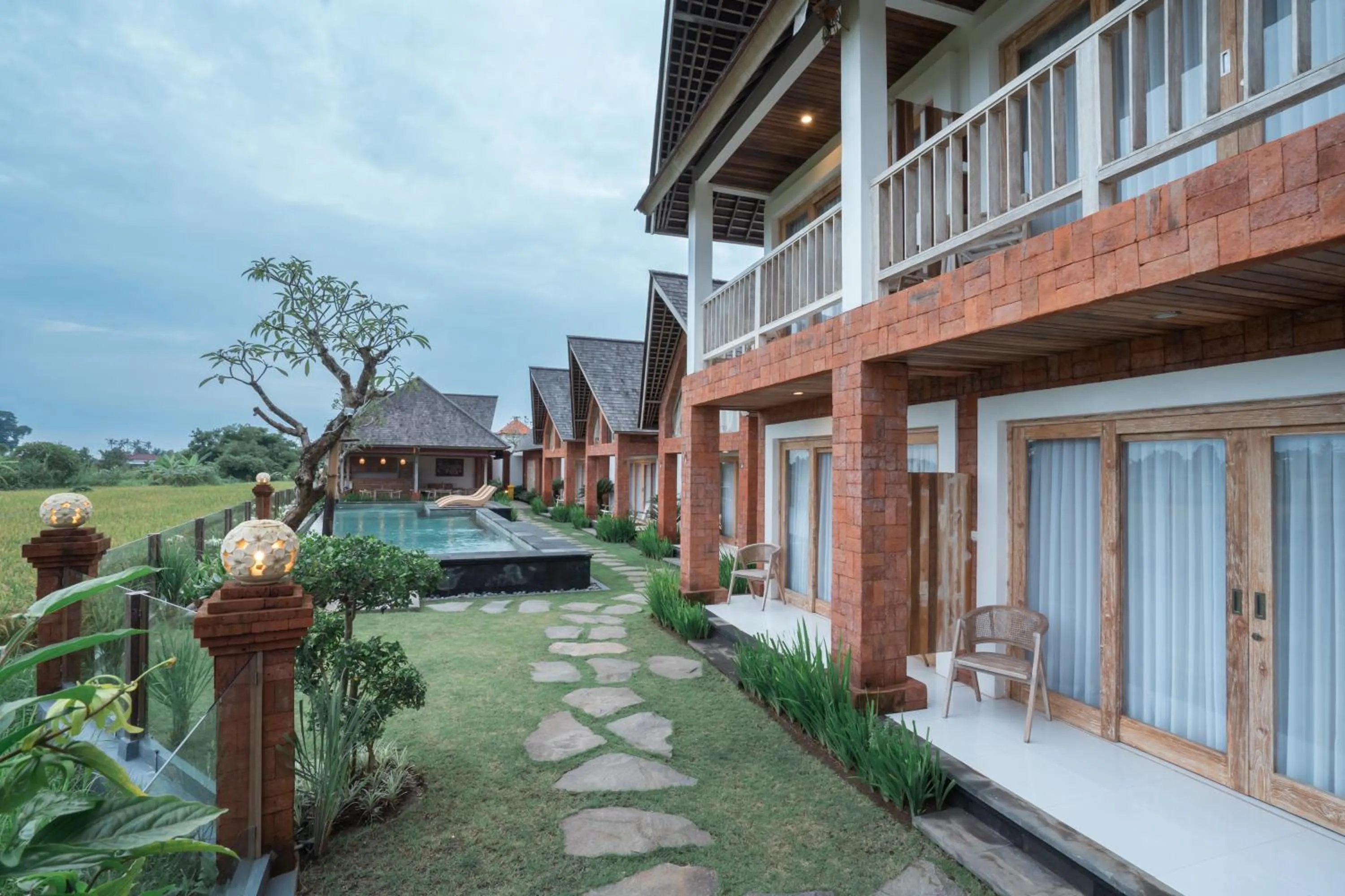 Property building in Dewi Sri Villa Ubud by Mahaputra