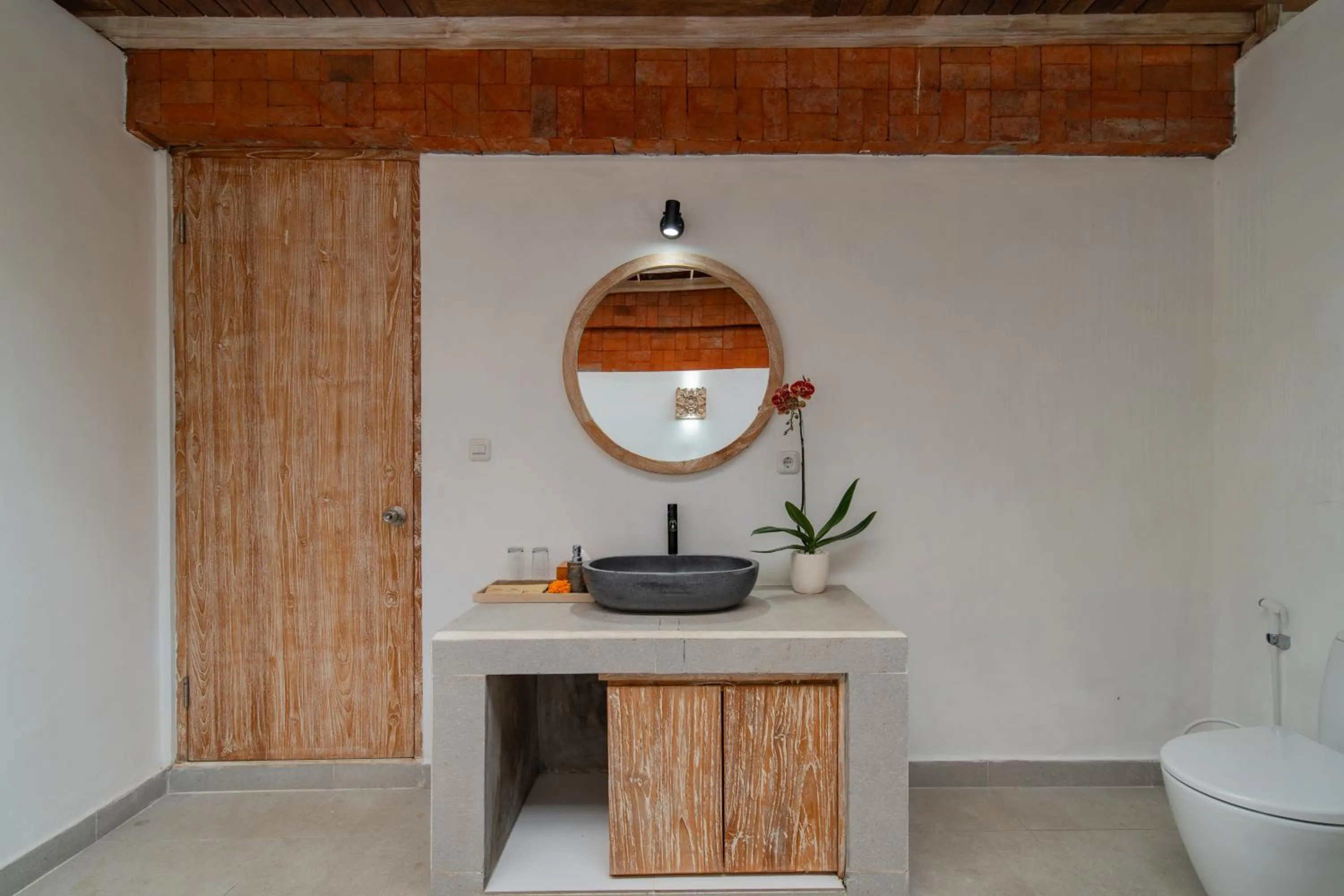Bathroom in Dewi Sri Villa Ubud by Mahaputra