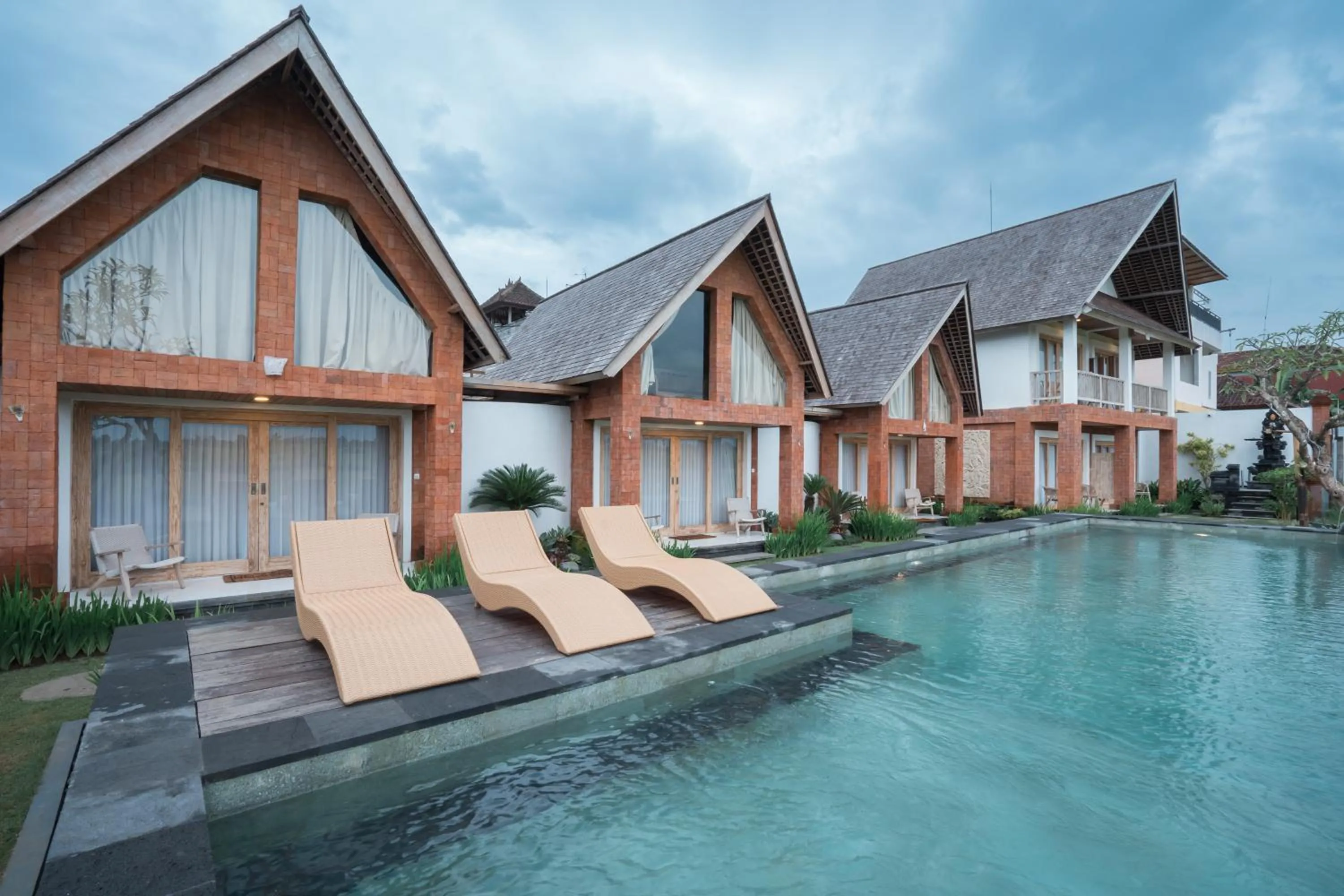 Property building in Dewi Sri Villa Ubud by Mahaputra