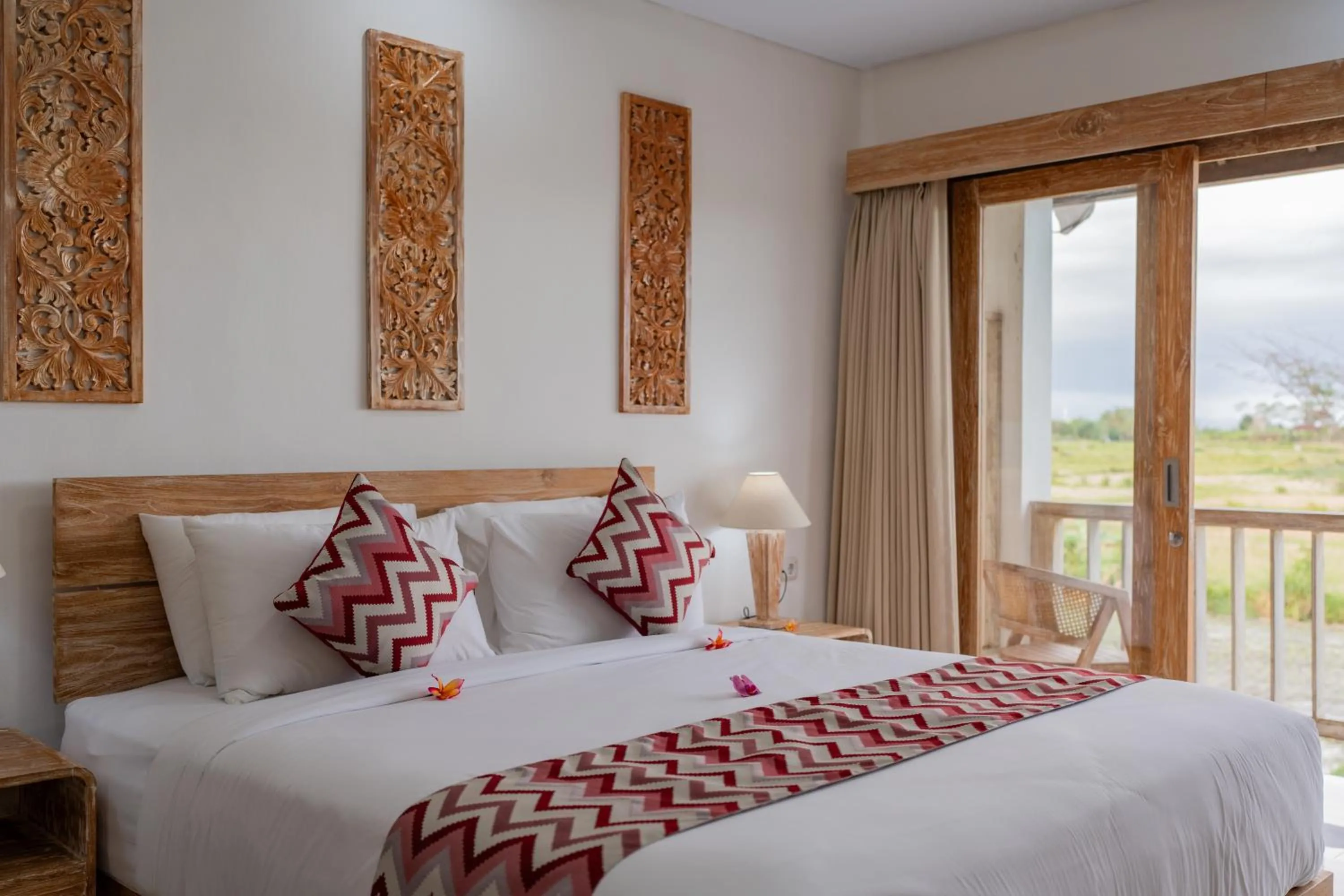 Bed in Dewi Sri Villa Ubud by Mahaputra