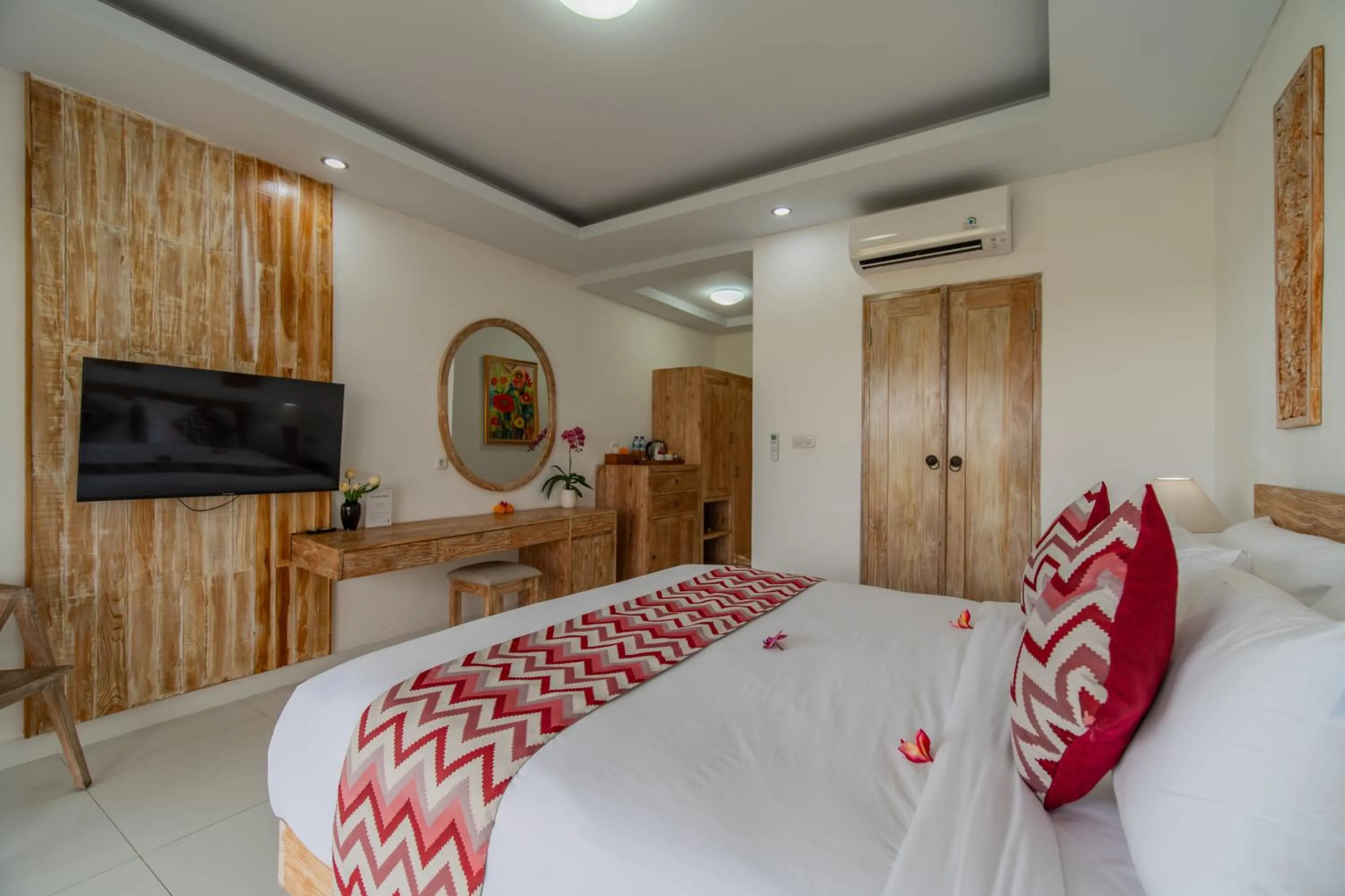 Bedroom, Bed in Dewi Sri Villa Ubud by Mahaputra