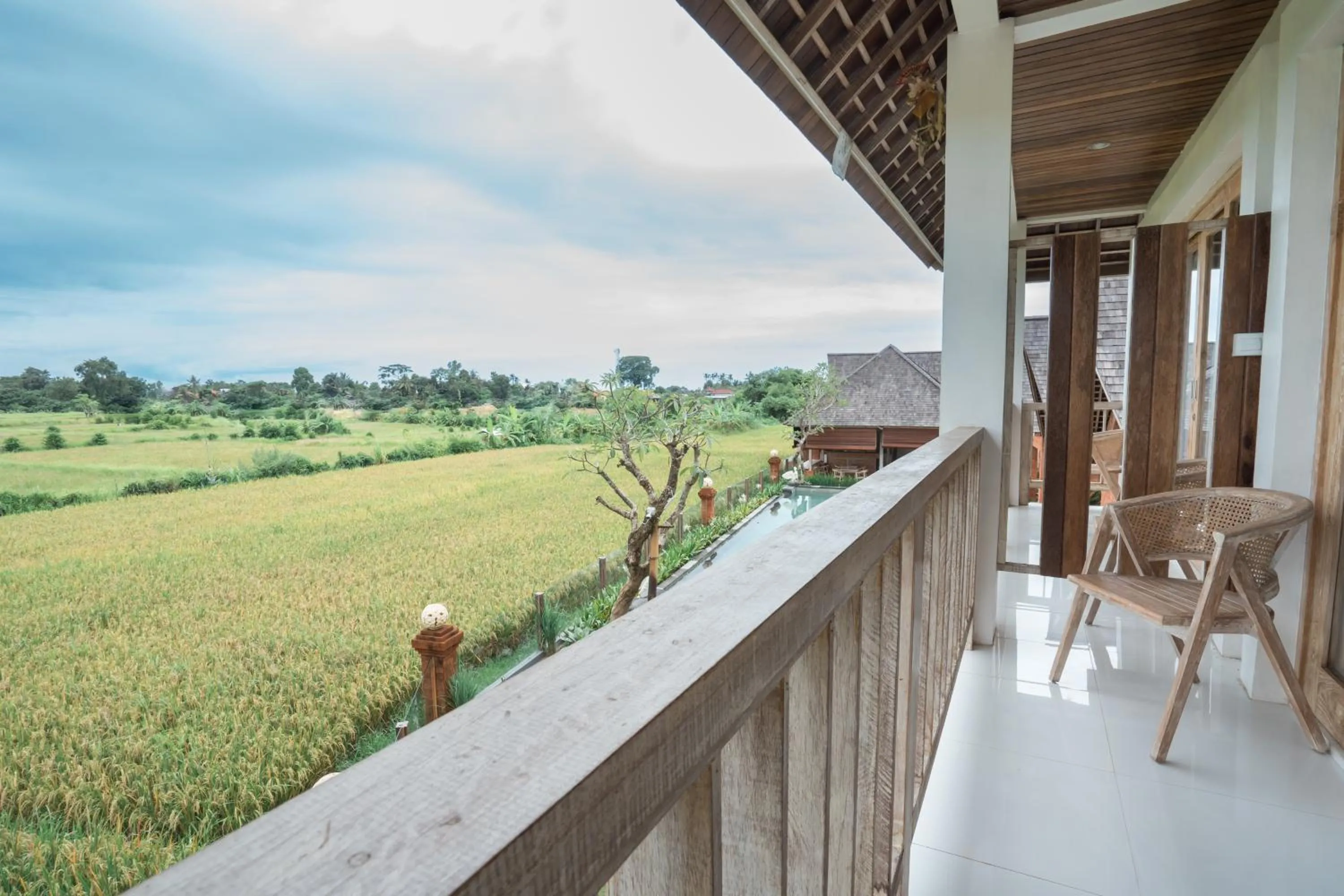 Natural landscape in Dewi Sri Villa Ubud by Mahaputra