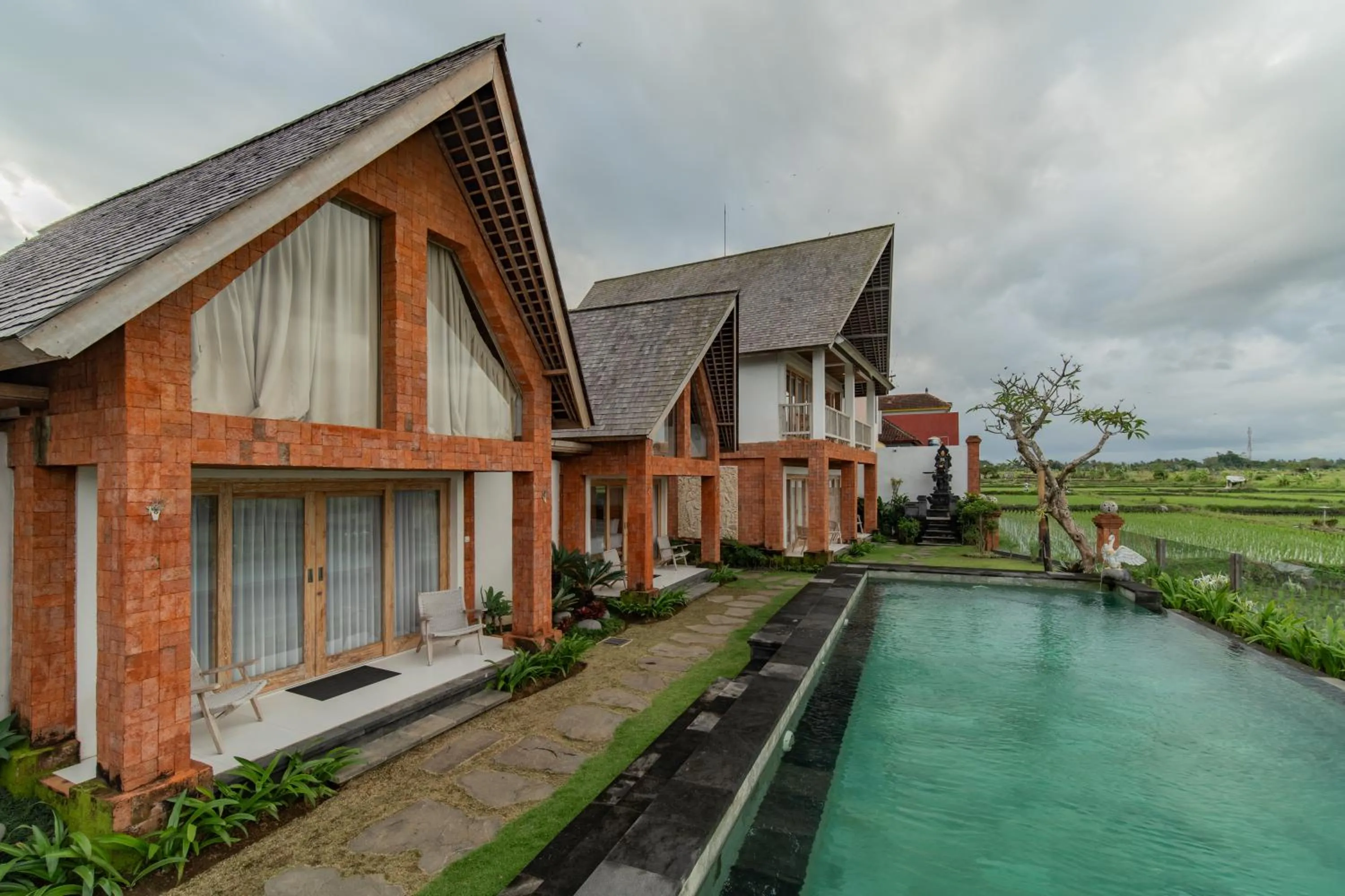 Property building in Dewi Sri Villa Ubud by Mahaputra