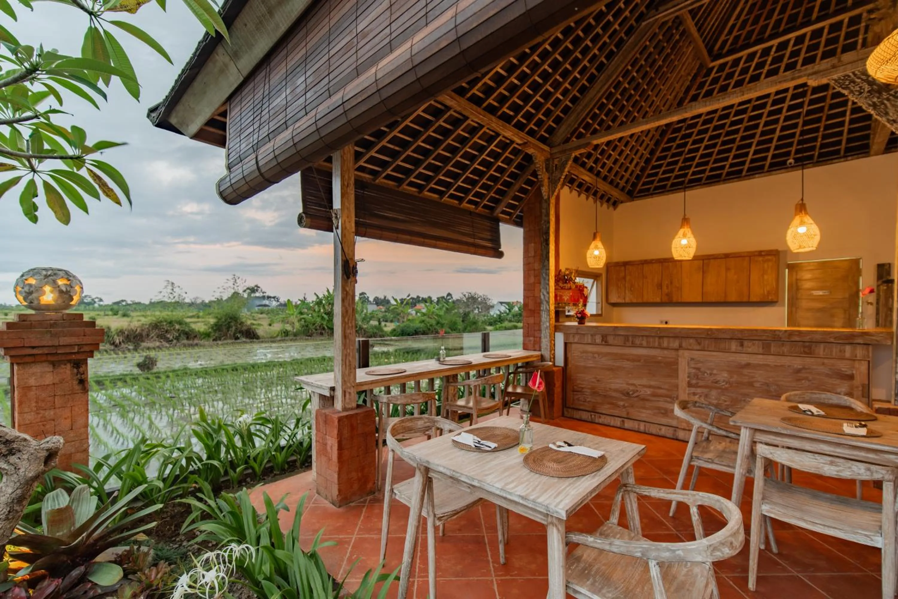 Restaurant/places to eat in Dewi Sri Villa Ubud by Mahaputra