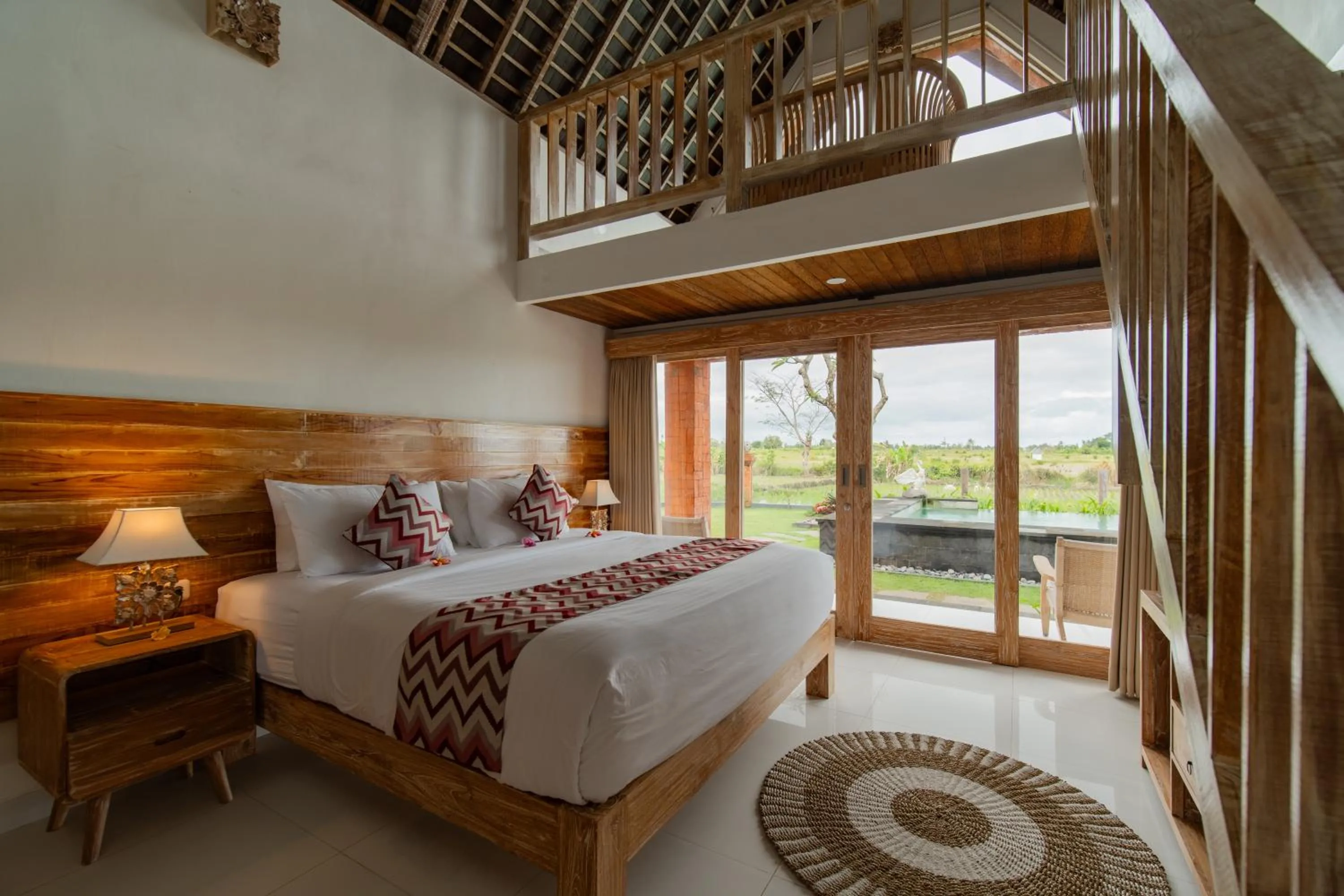 Bedroom, Bed in Dewi Sri Villa Ubud by Mahaputra