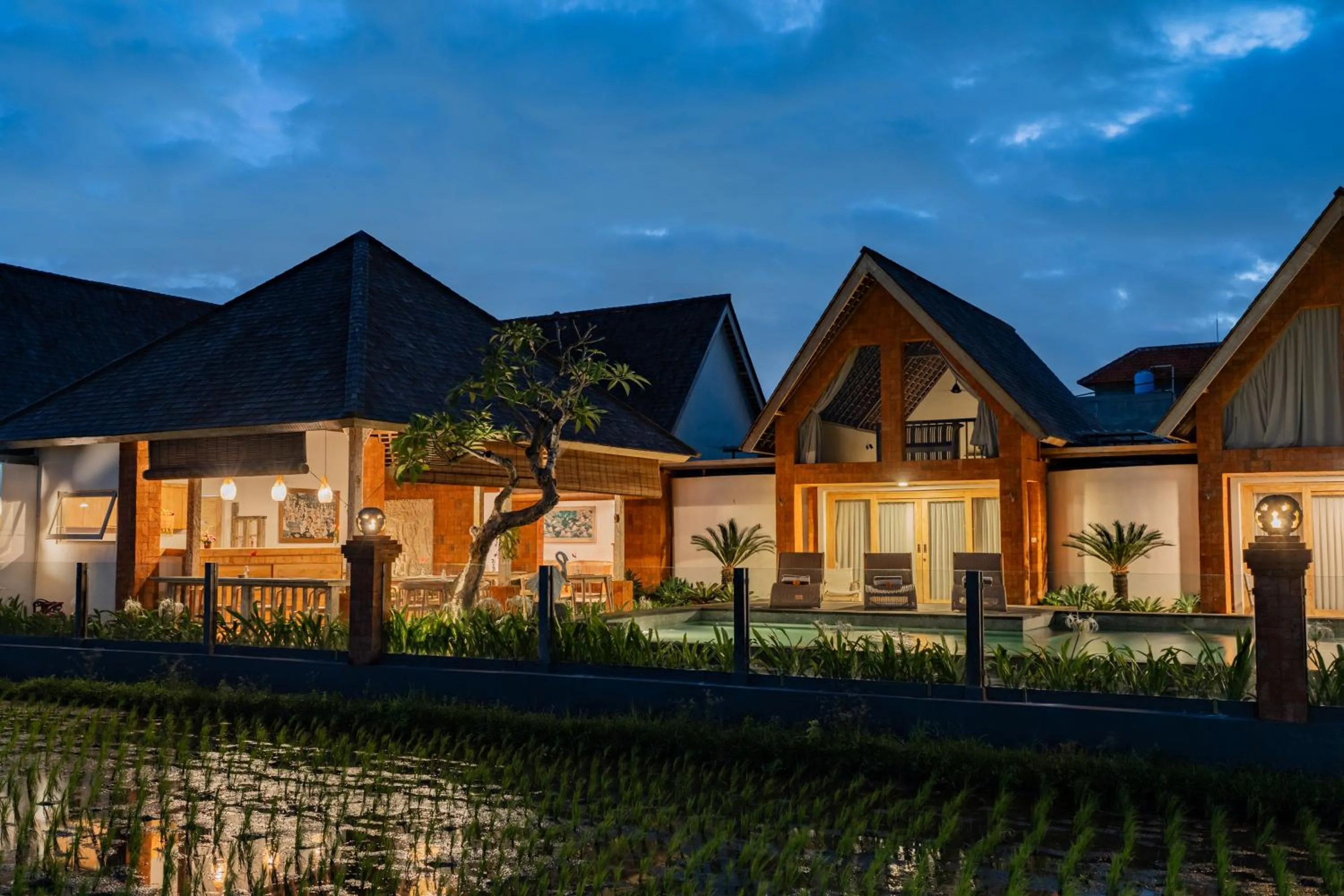 Property building in Dewi Sri Villa Ubud by Mahaputra