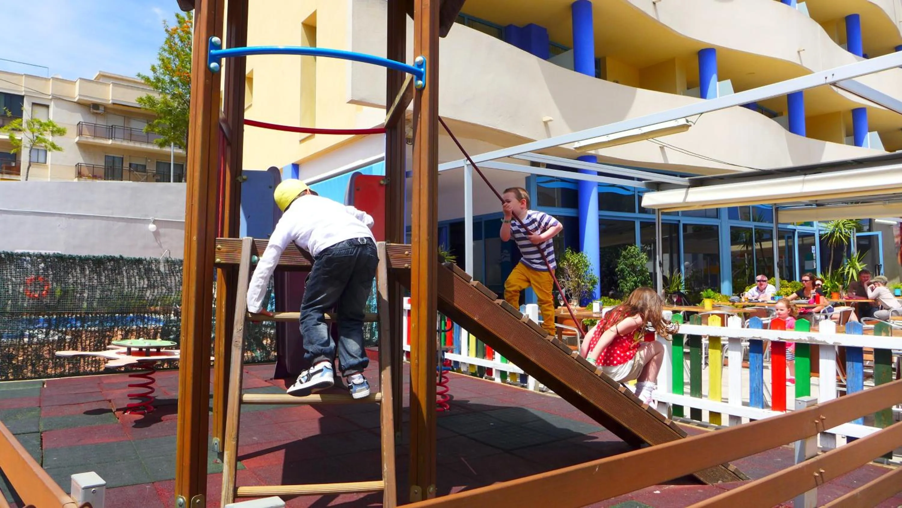 Children play ground in Rentalmar Costa Verde