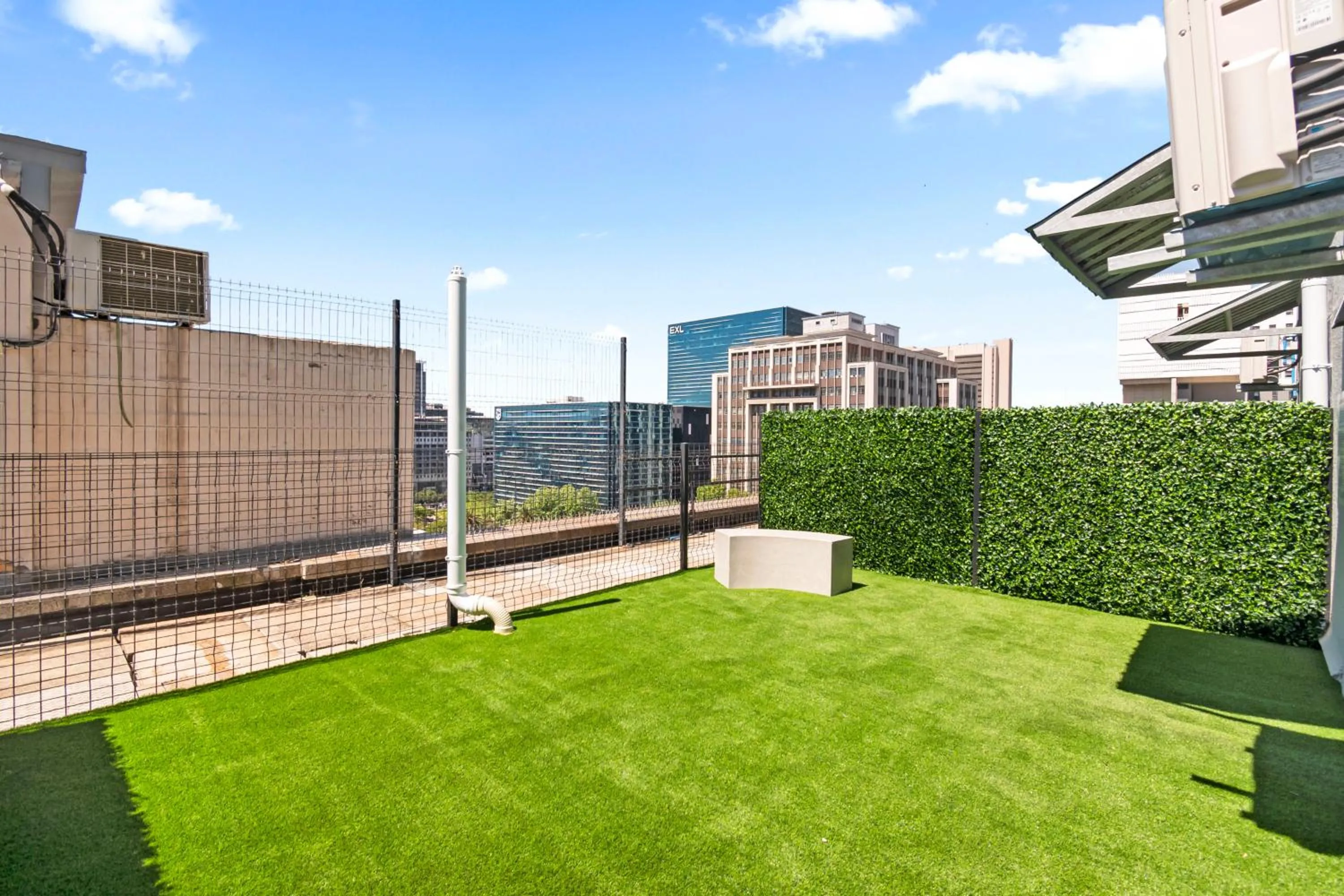 Patio in HAVN Aparthotel by Totalstay