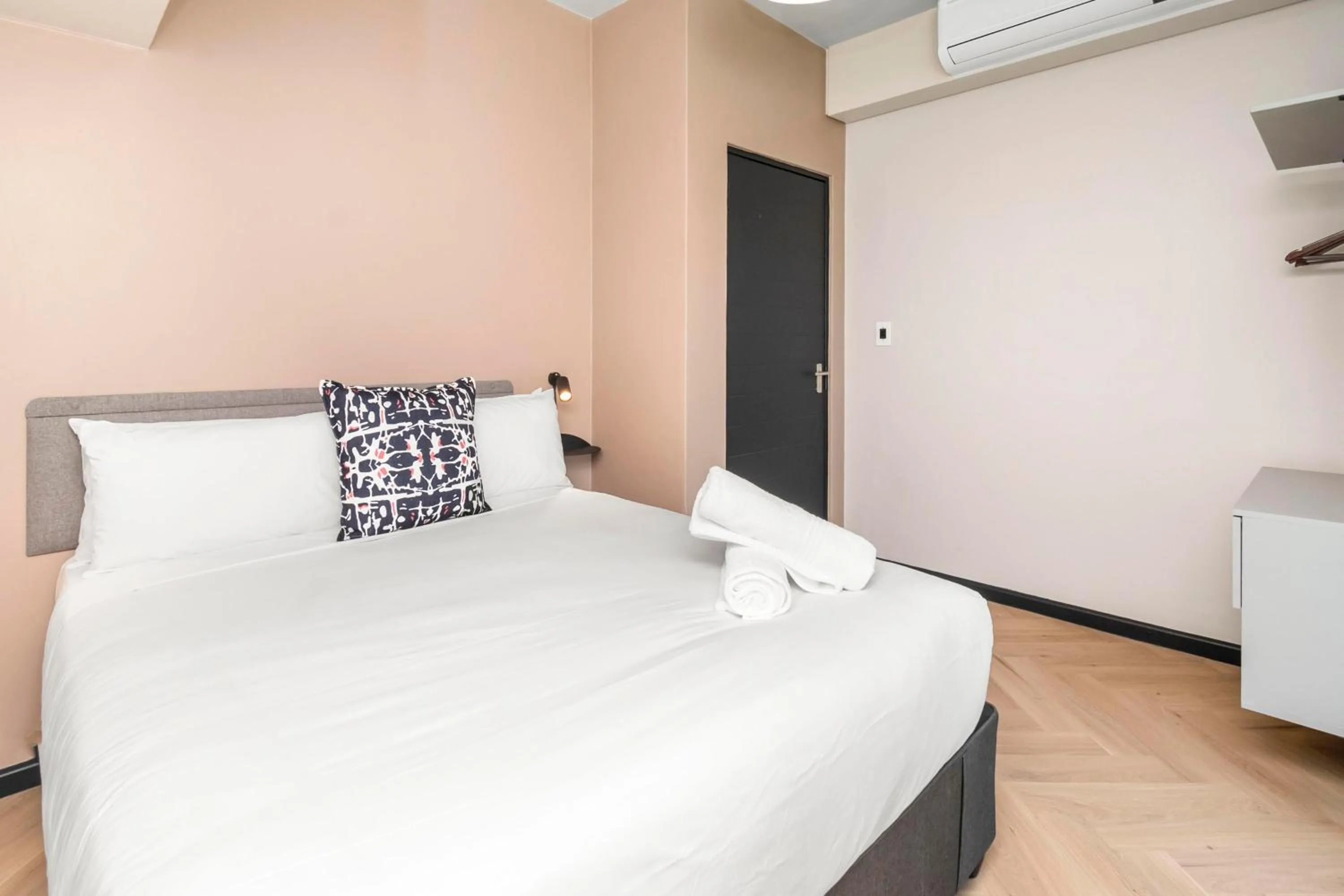 Bedroom, Bed in HAVN Aparthotel by Totalstay