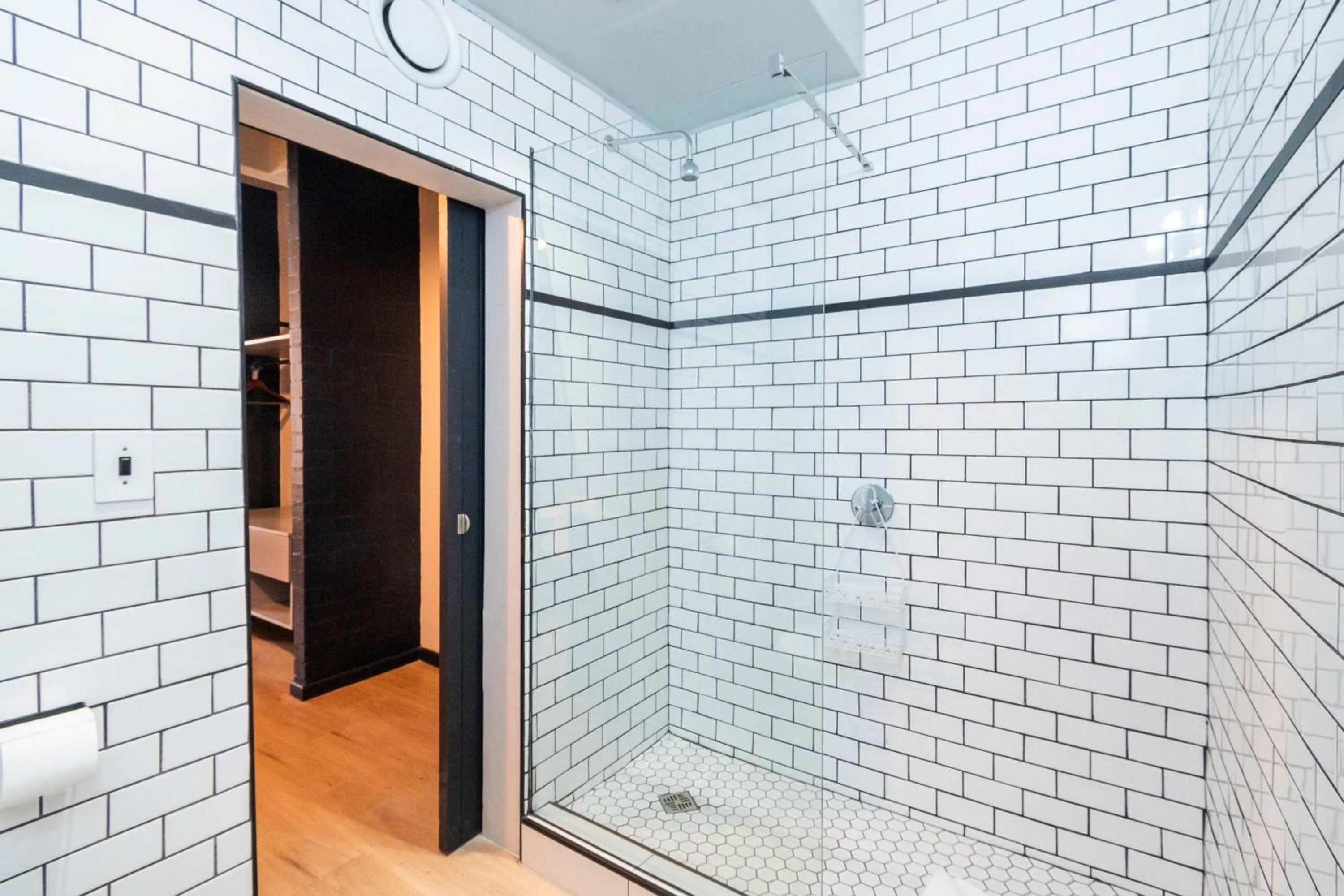 Shower in HAVN Aparthotel by Totalstay