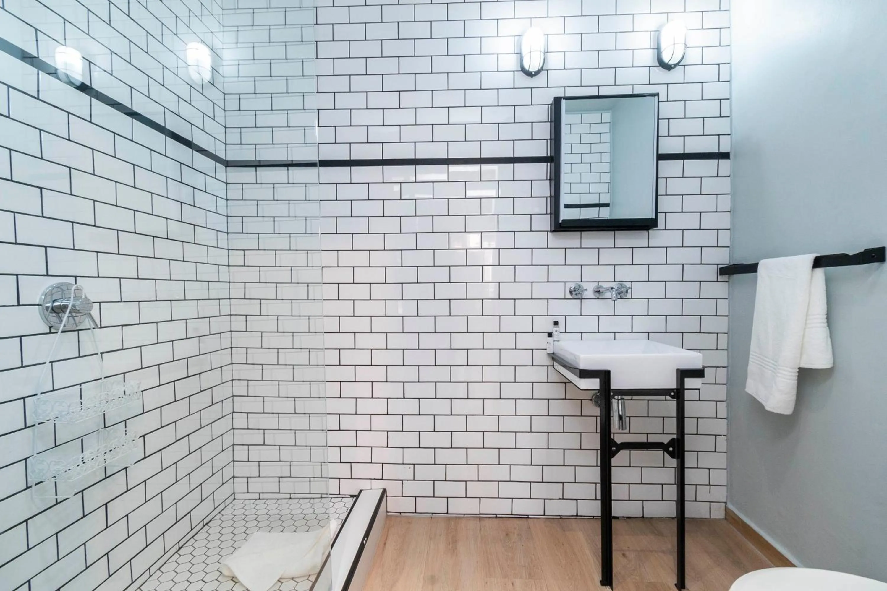 Bathroom in HAVN Aparthotel by Totalstay