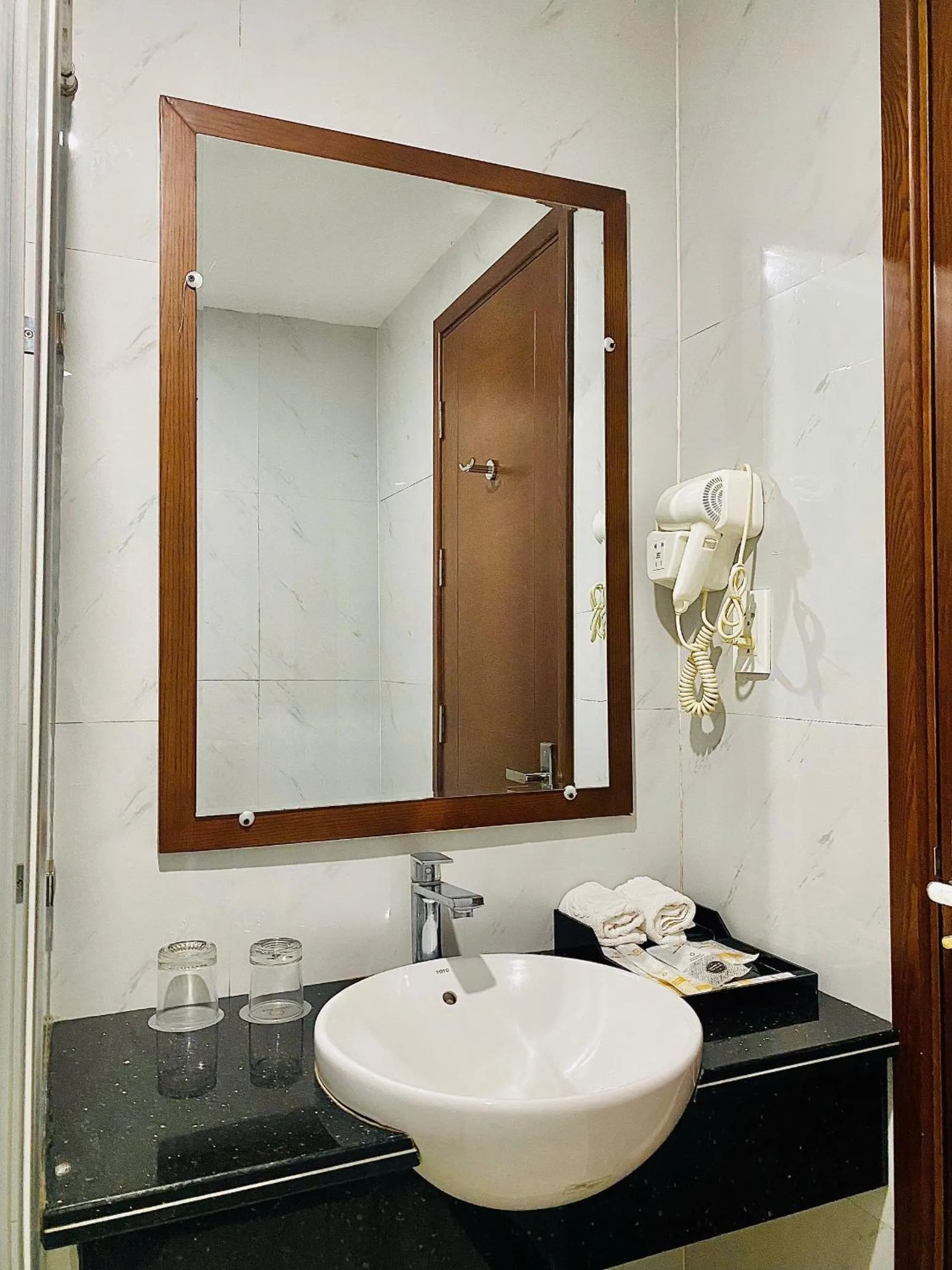 Bathroom in Grand Móng Cái Hotel