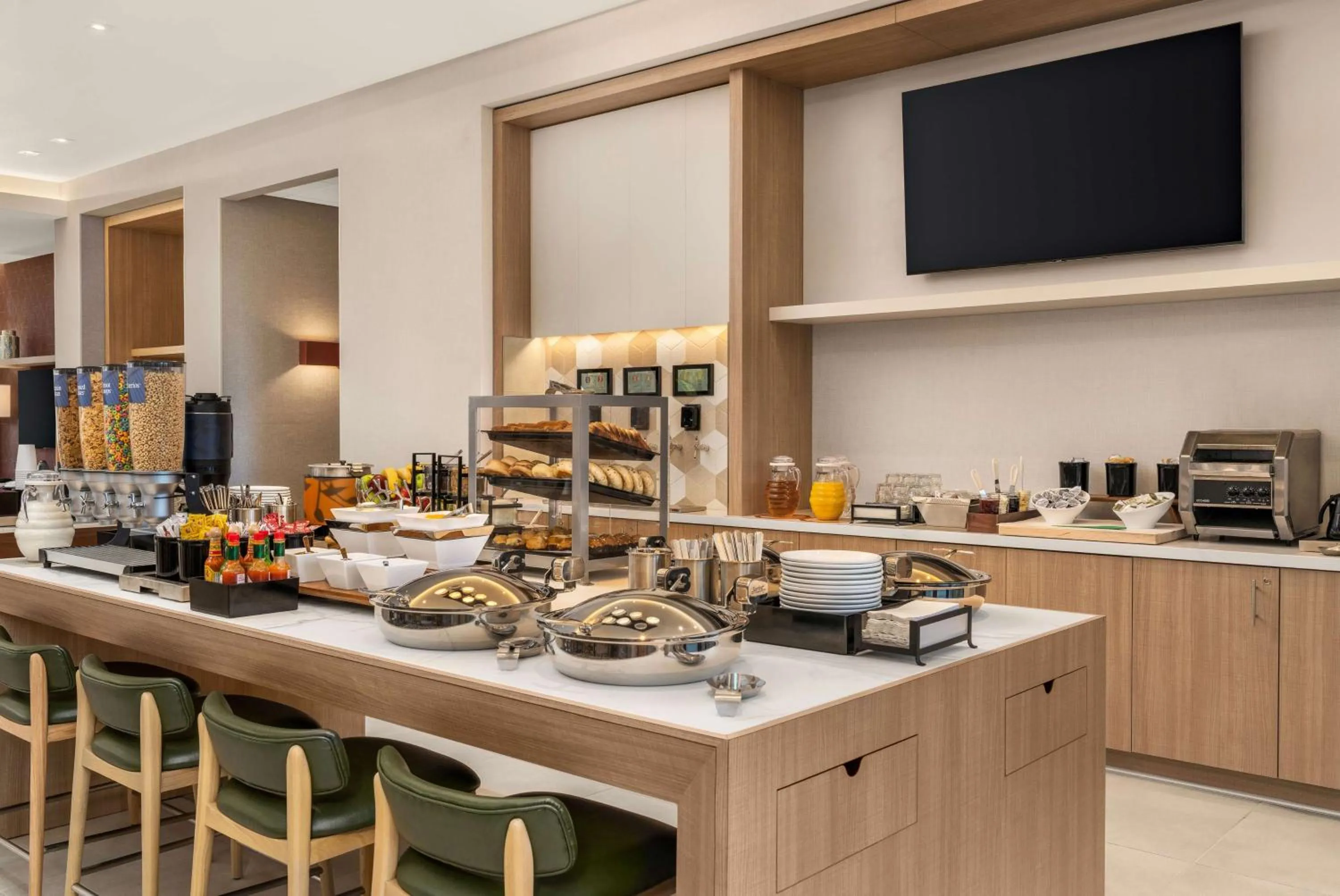 Breakfast in Homewood Suites By Hilton North Las Vegas Speedway