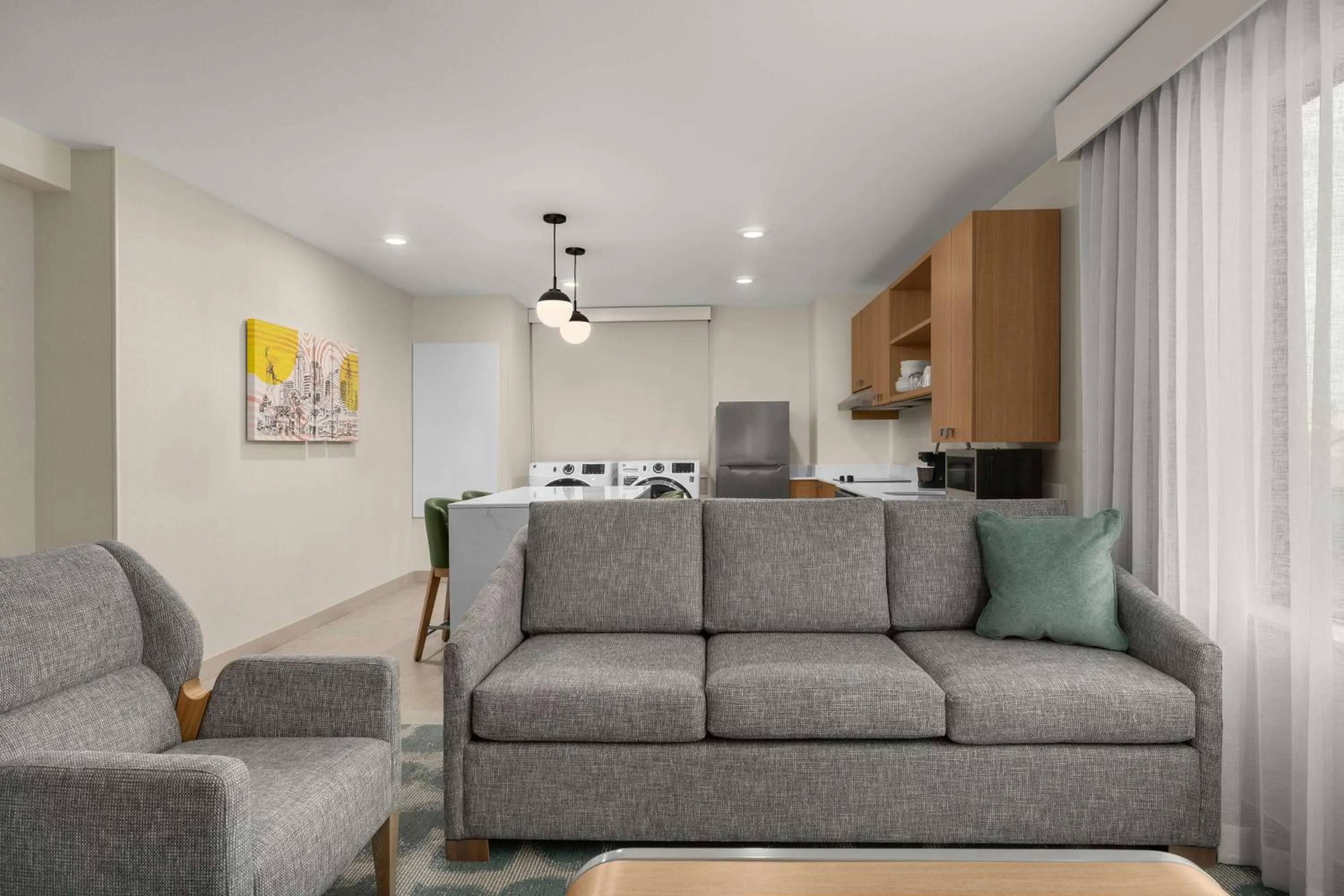 Living room in Homewood Suites By Hilton North Las Vegas Speedway