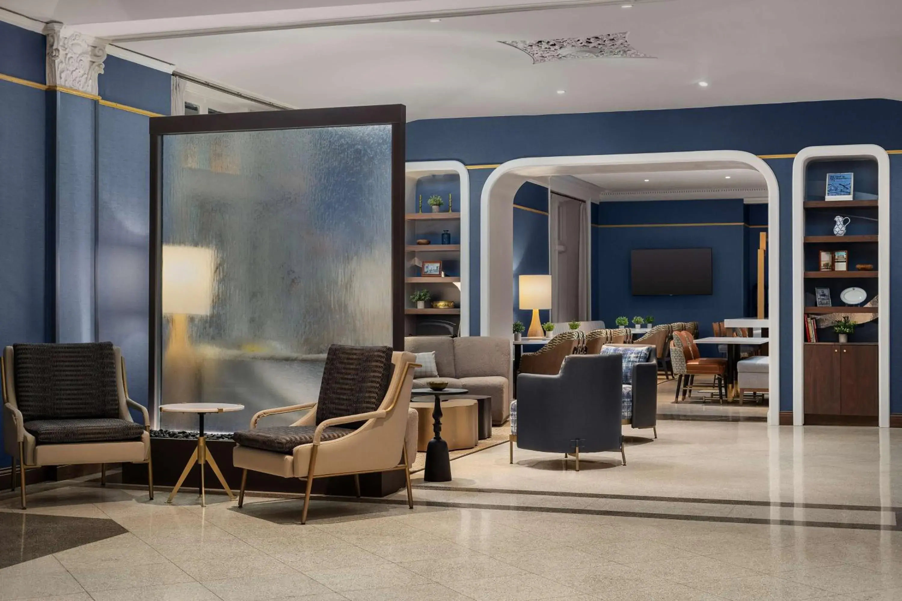 Lobby or reception in The Well House Hamilton, Tapestry Collection By Hilton Lobby or reception in The Well House Hamilton, Tapestry Collection By Hilton