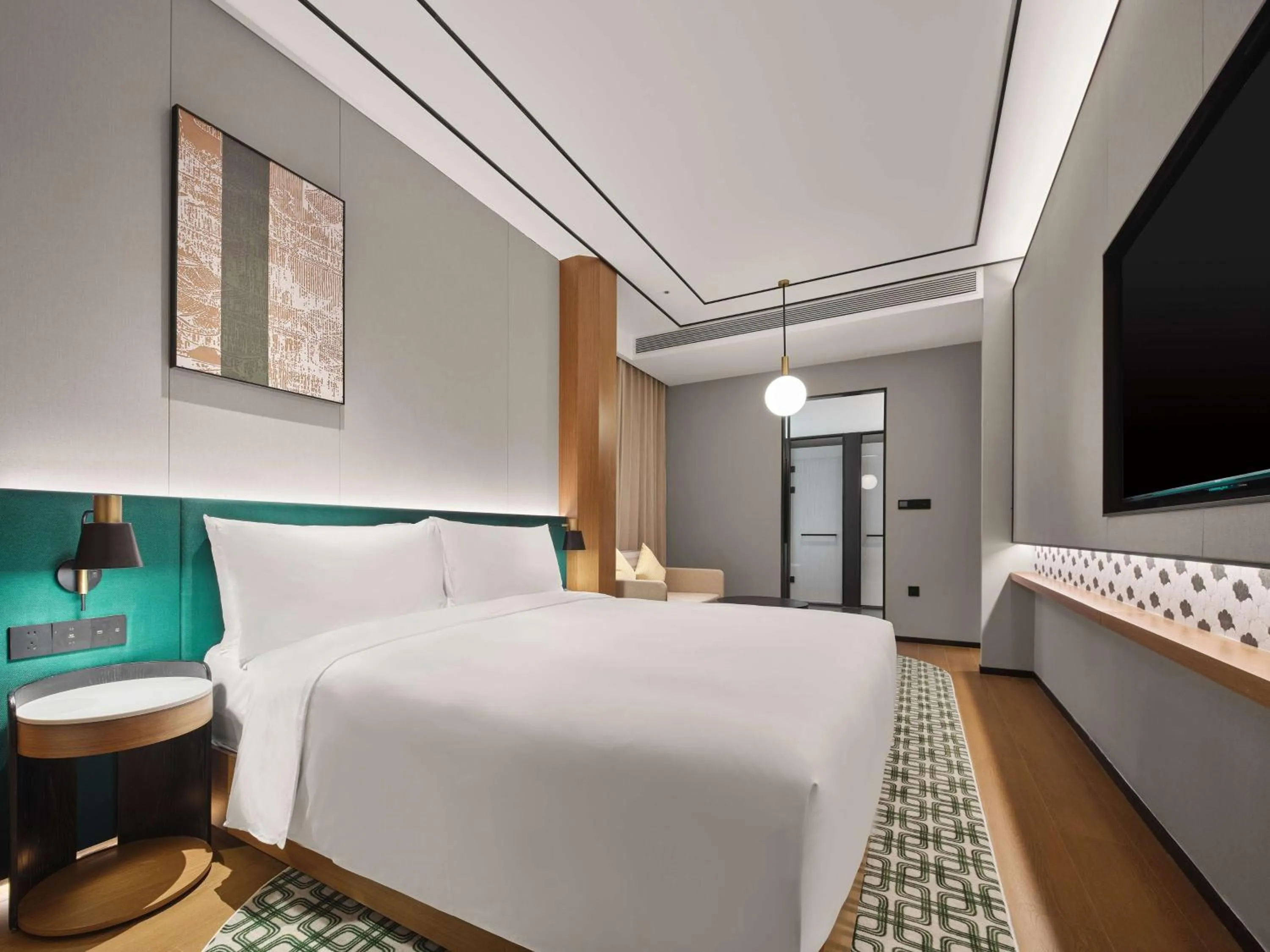 Bed in Hilton Garden Inn Xi'An Bell Tower