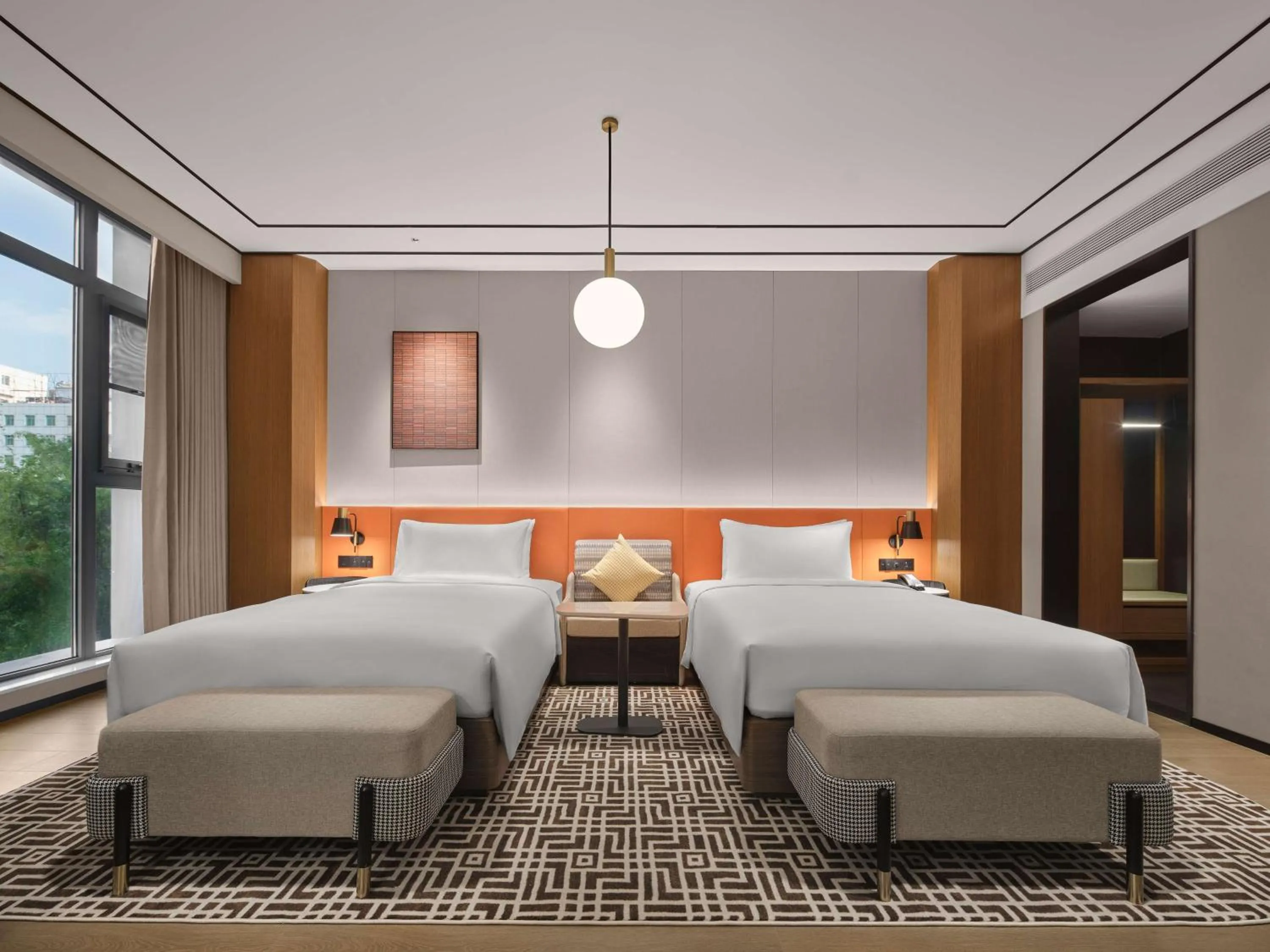 Bed in Hilton Garden Inn Xi'An Bell Tower