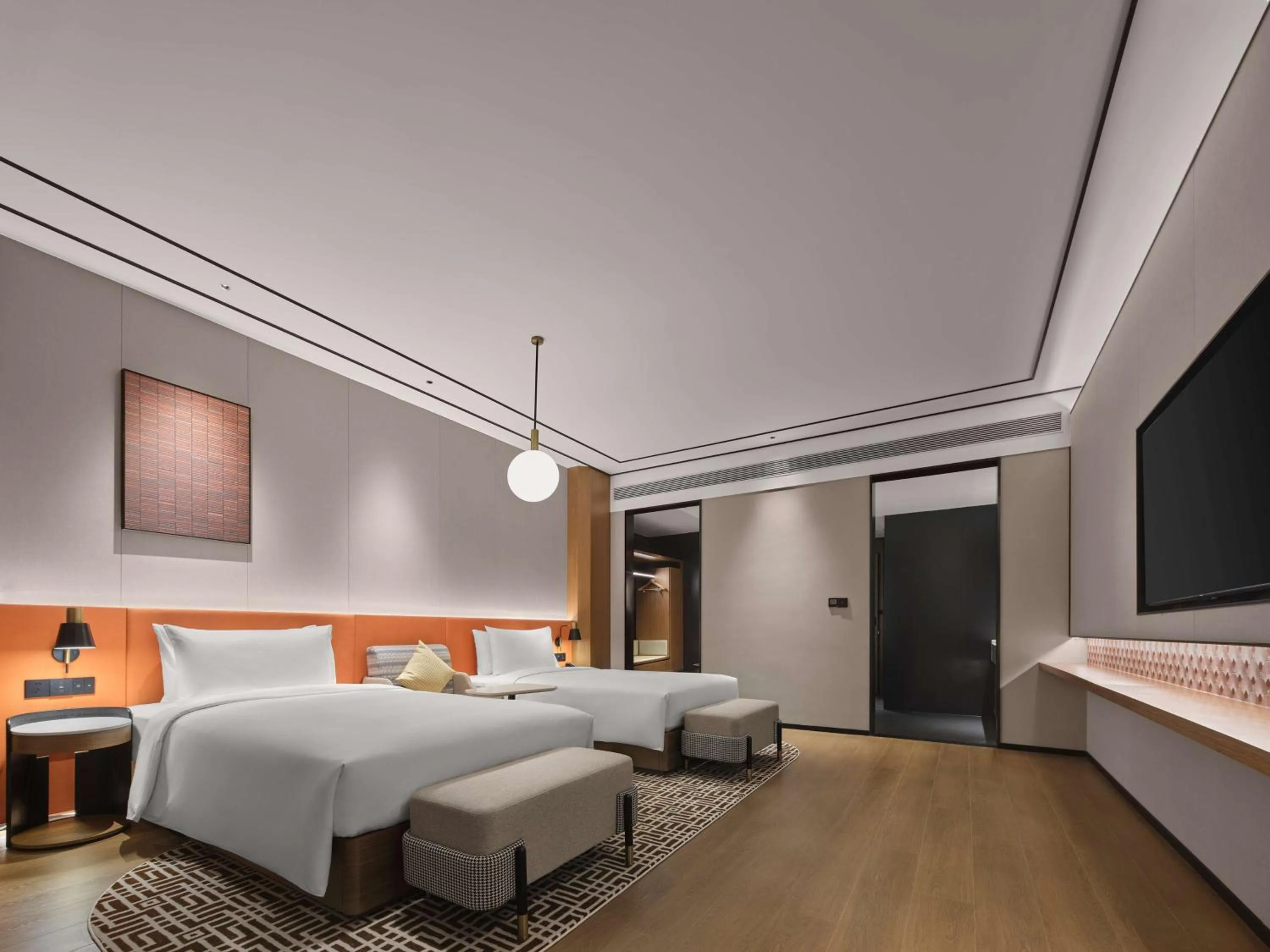 Bed in Hilton Garden Inn Xi'An Bell Tower