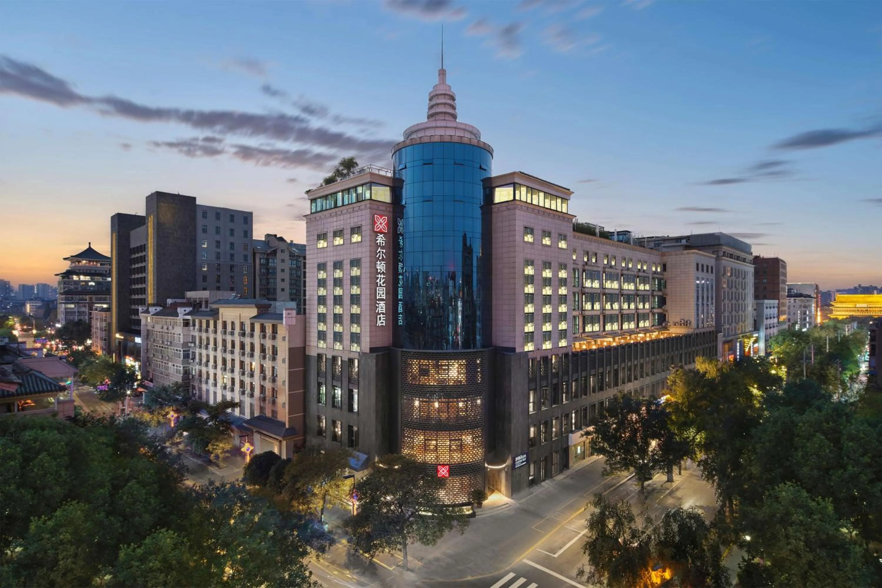 Property building in Hilton Garden Inn Xi'An Bell Tower