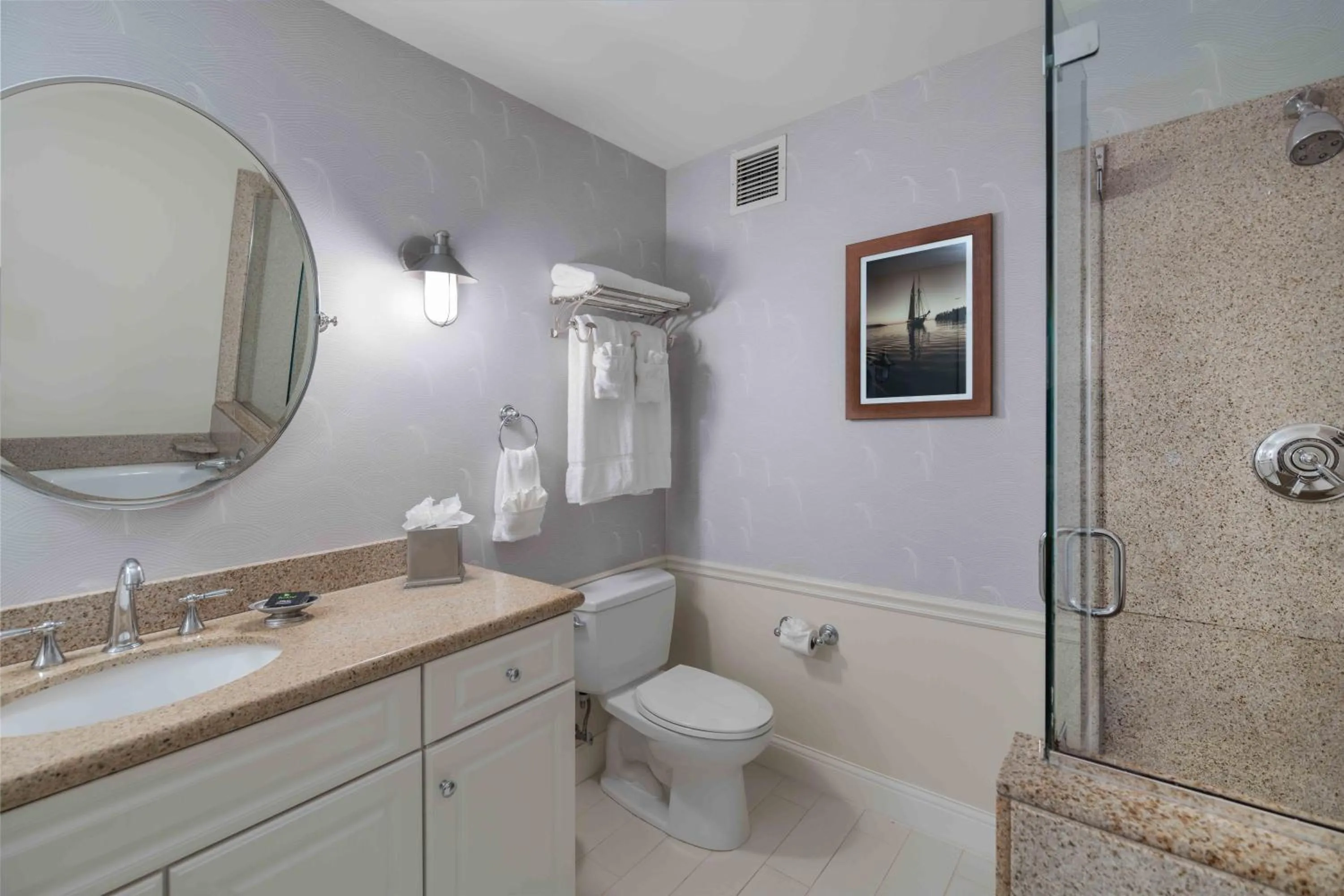 Bathroom in Portland Harbor Hotel