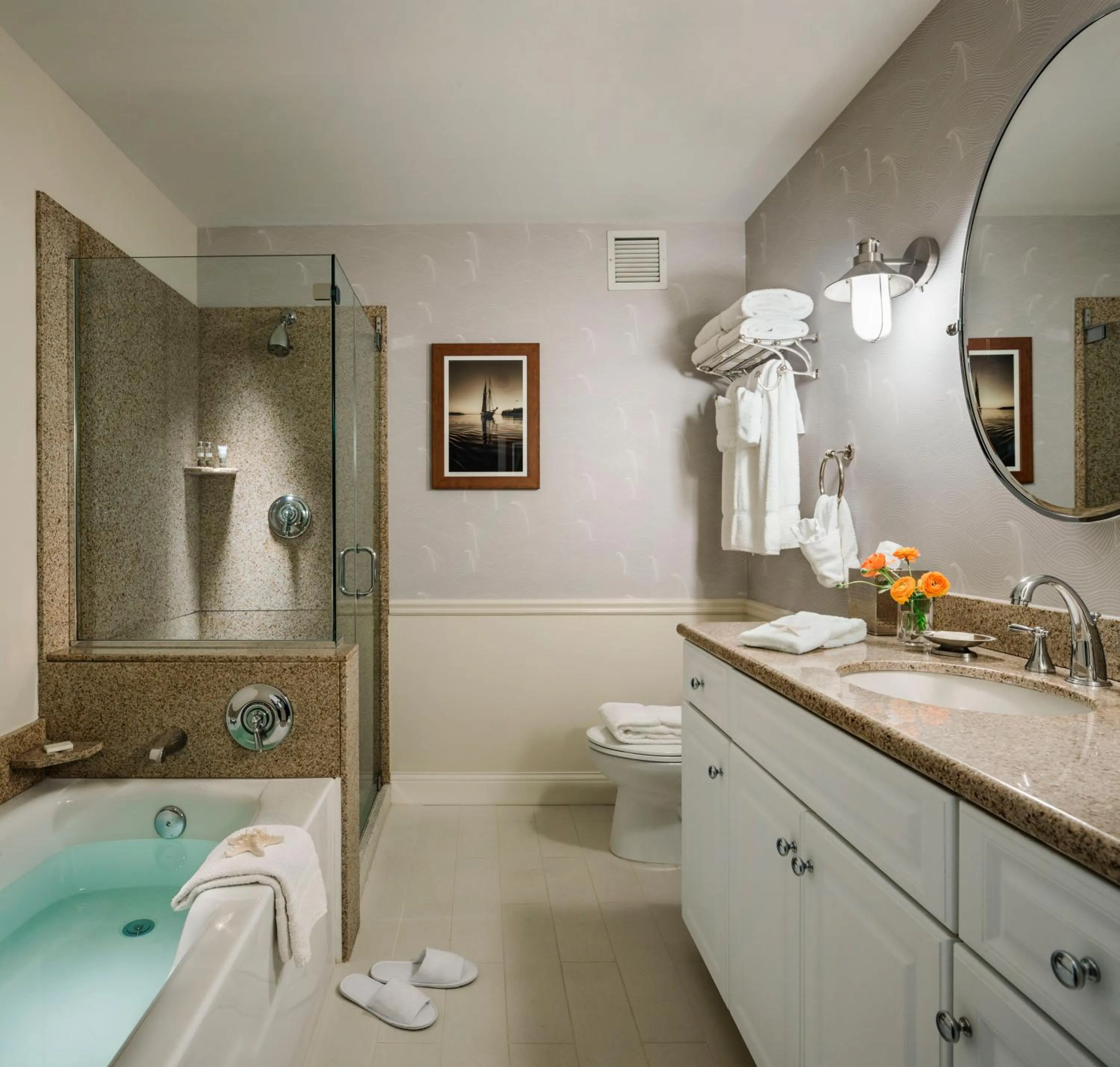 Bathroom in Portland Harbor Hotel