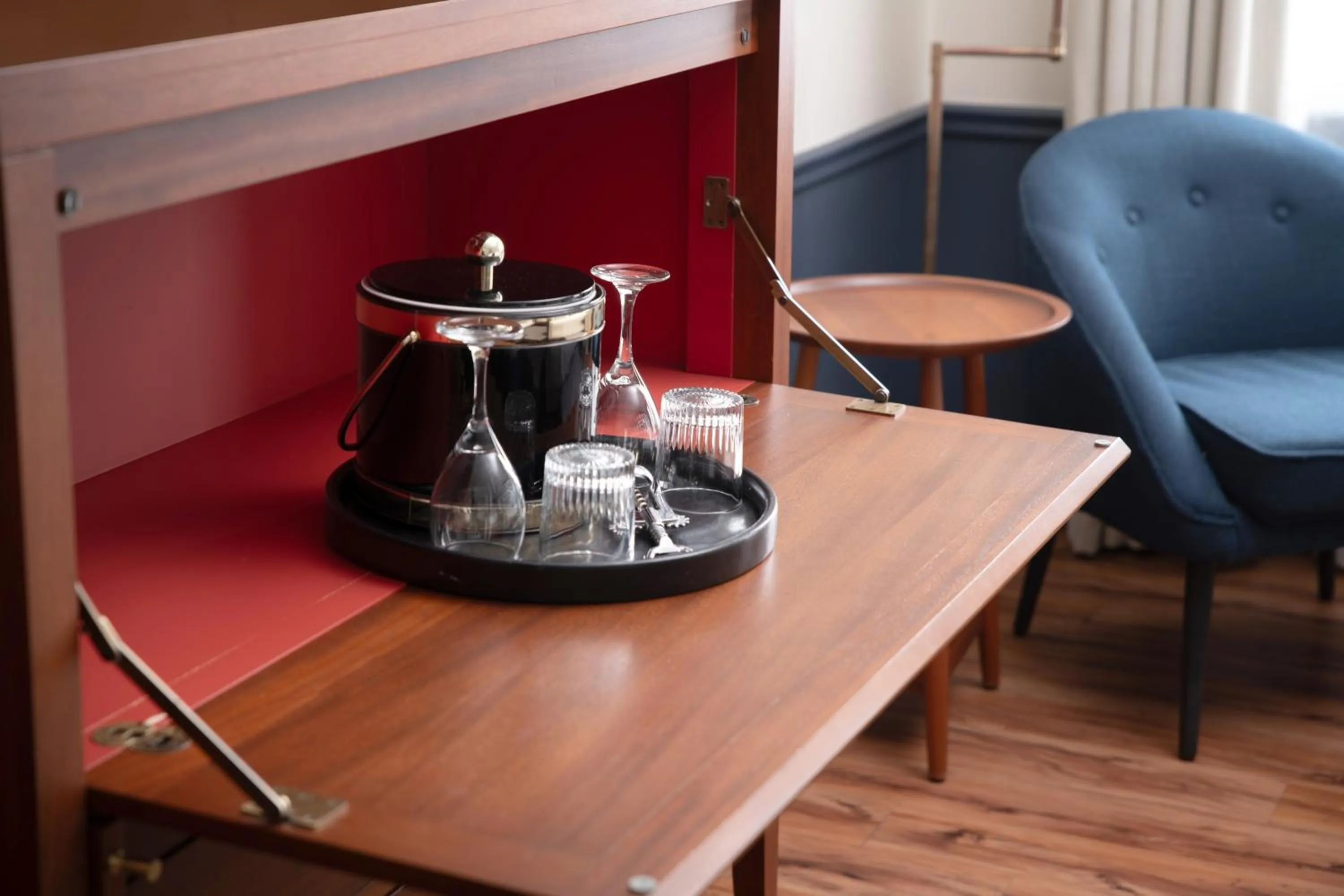 Seating area in Portland Harbor Hotel