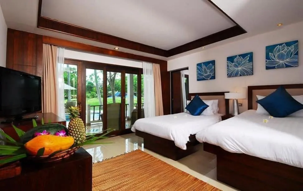 Deluxe Twin Room with Sea View in the ocean resort samui