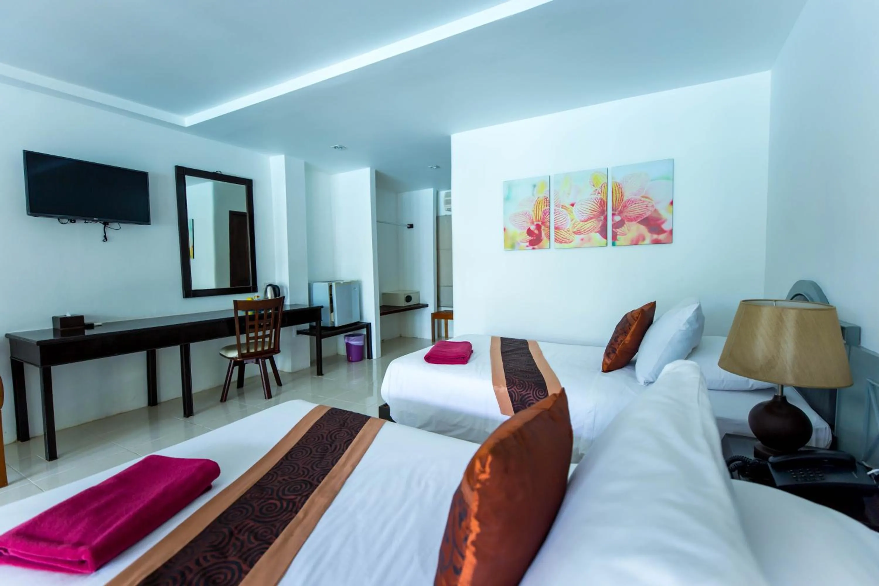 Twin Room with Sea View in the ocean resort samui