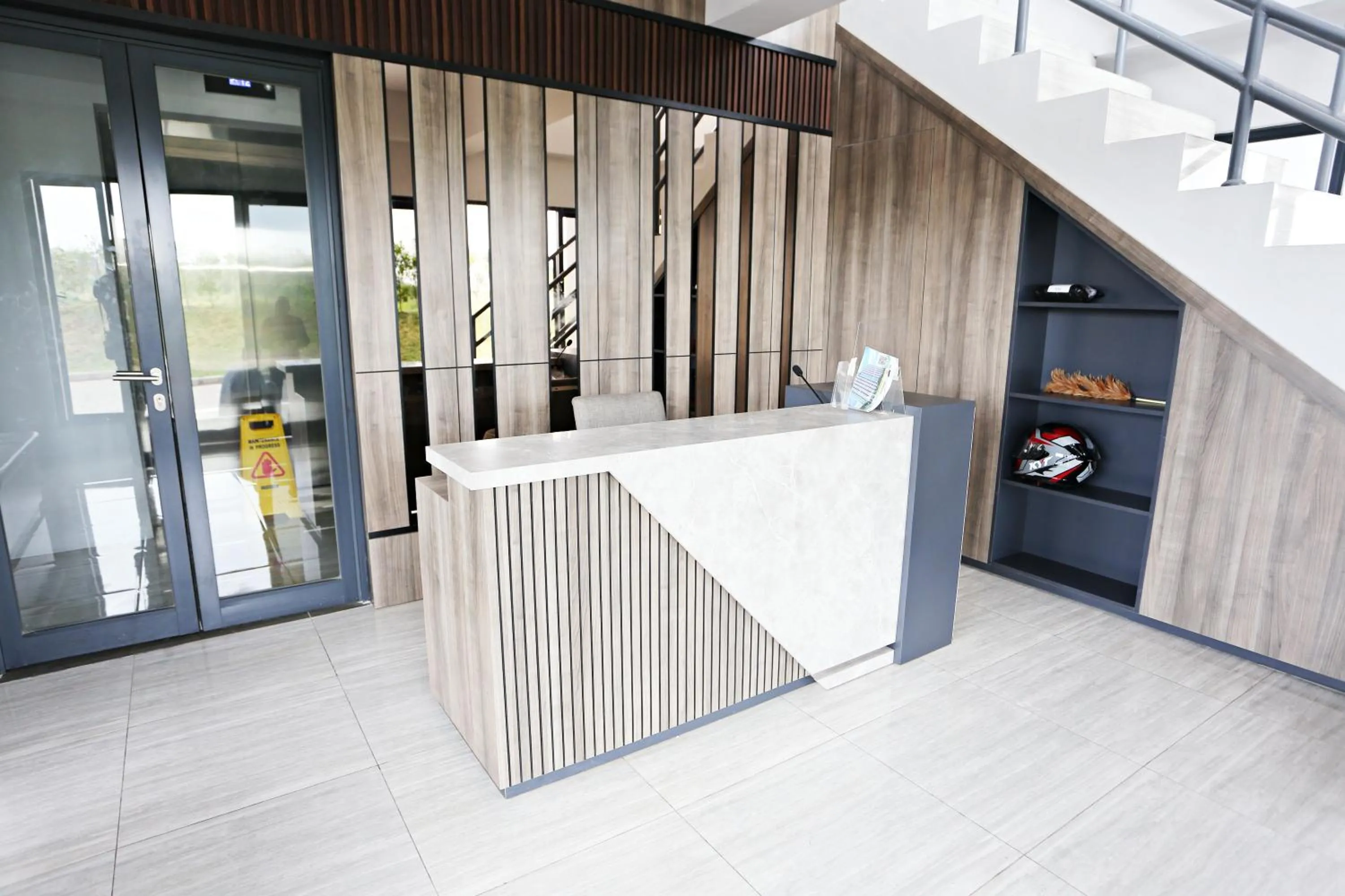 Lobby or reception in Nusantara Rooms Riverdale By Reccoma