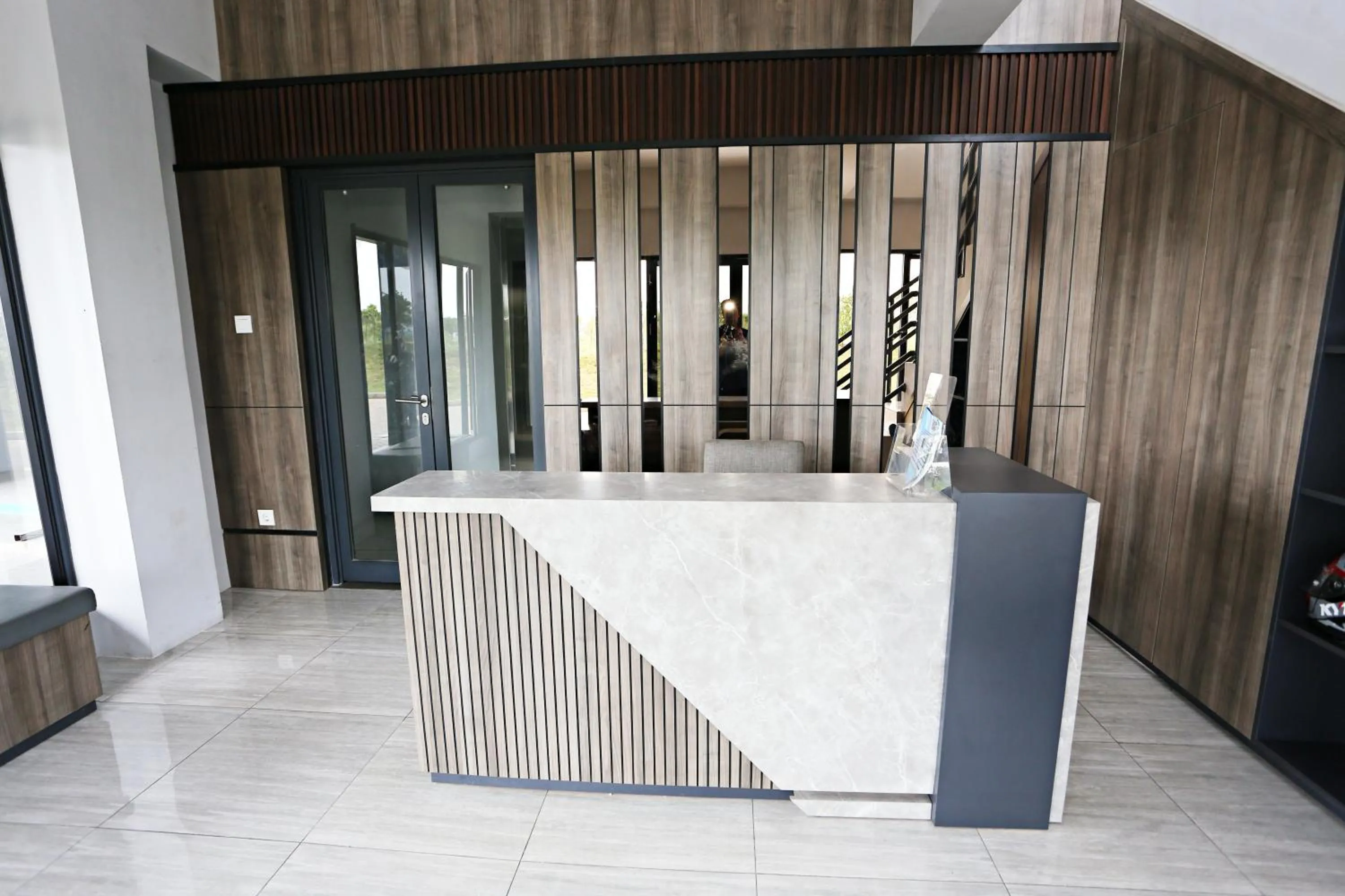 Lobby or reception in Nusantara Rooms Riverdale By Reccoma
