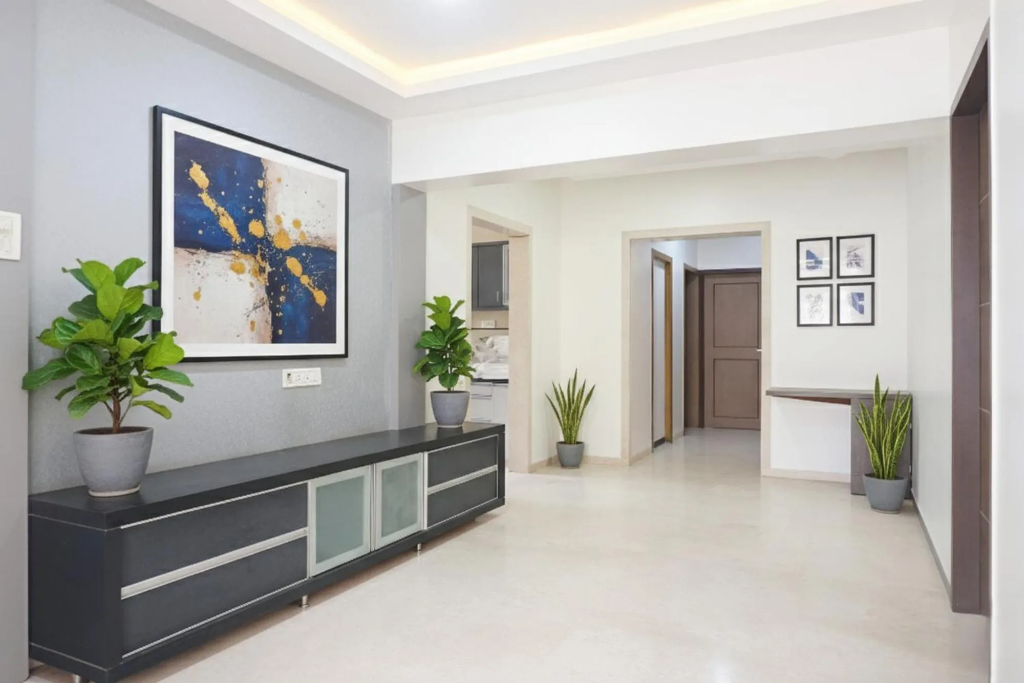 Lobby or reception in Via Shree Haree Residency - Nr Mazda Garden View