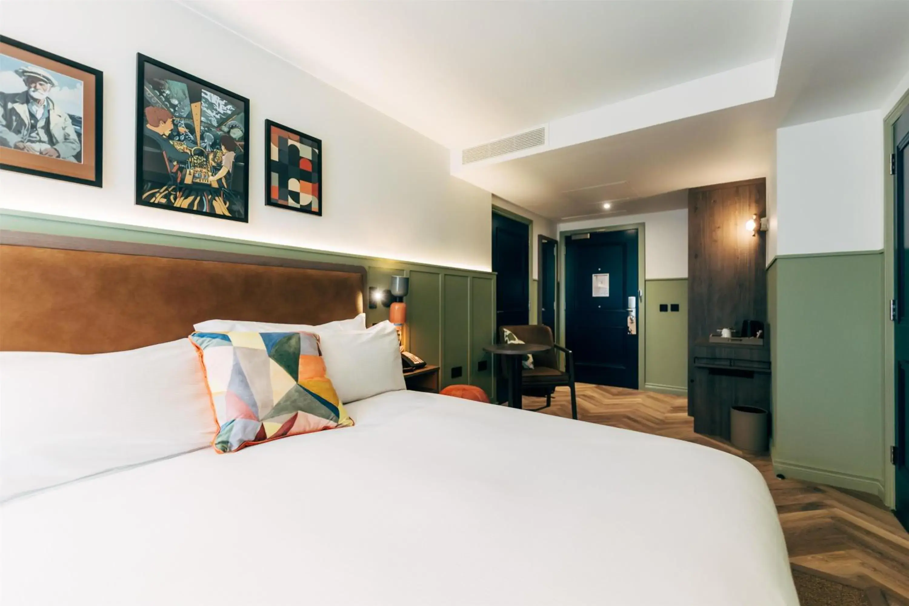 Bed in The Marcus Portrush, Tapestry Collection By Hilton Bed in The Marcus Portrush, Tapestry Collection By Hilton