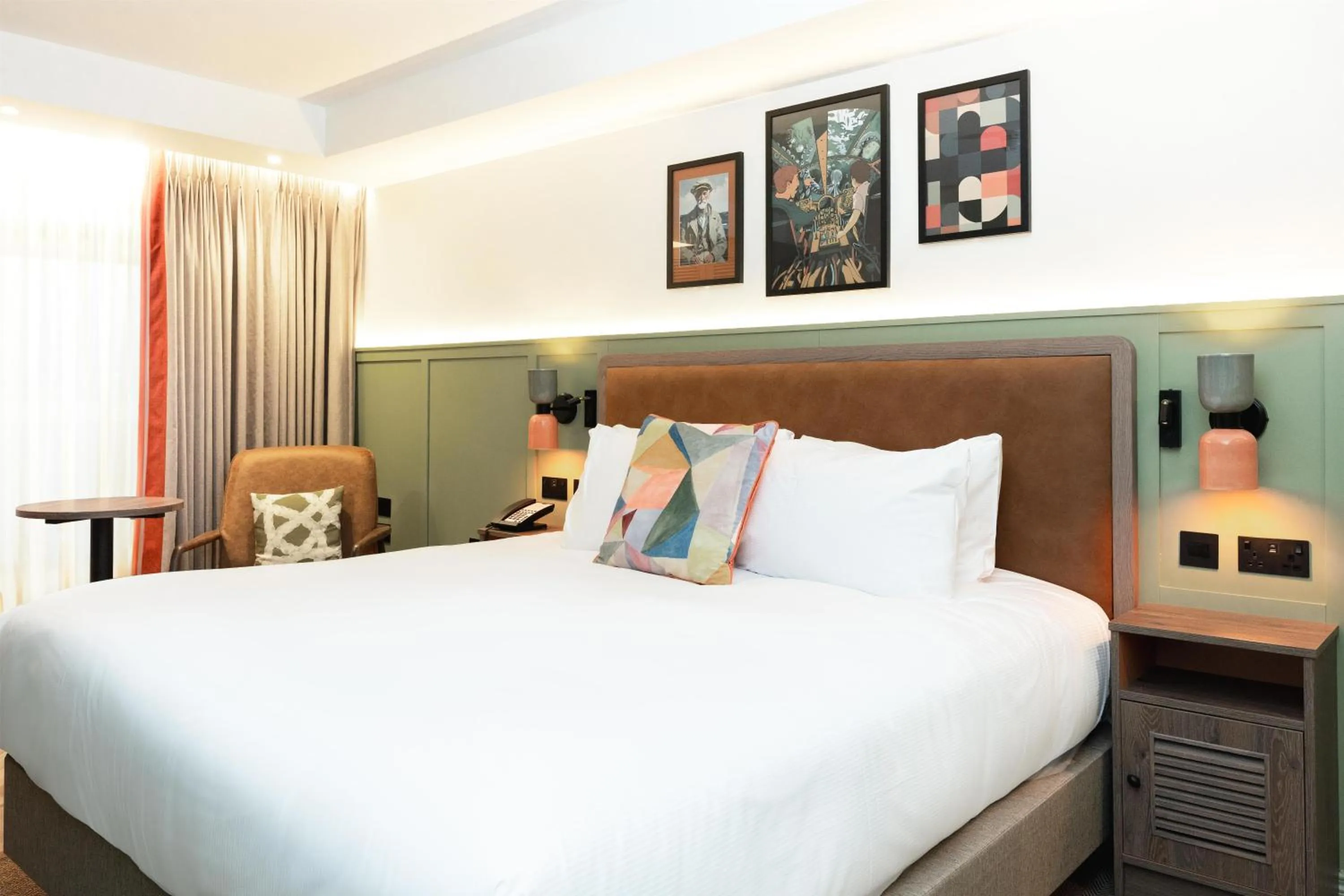 Bed in The Marcus Portrush, Tapestry Collection By Hilton