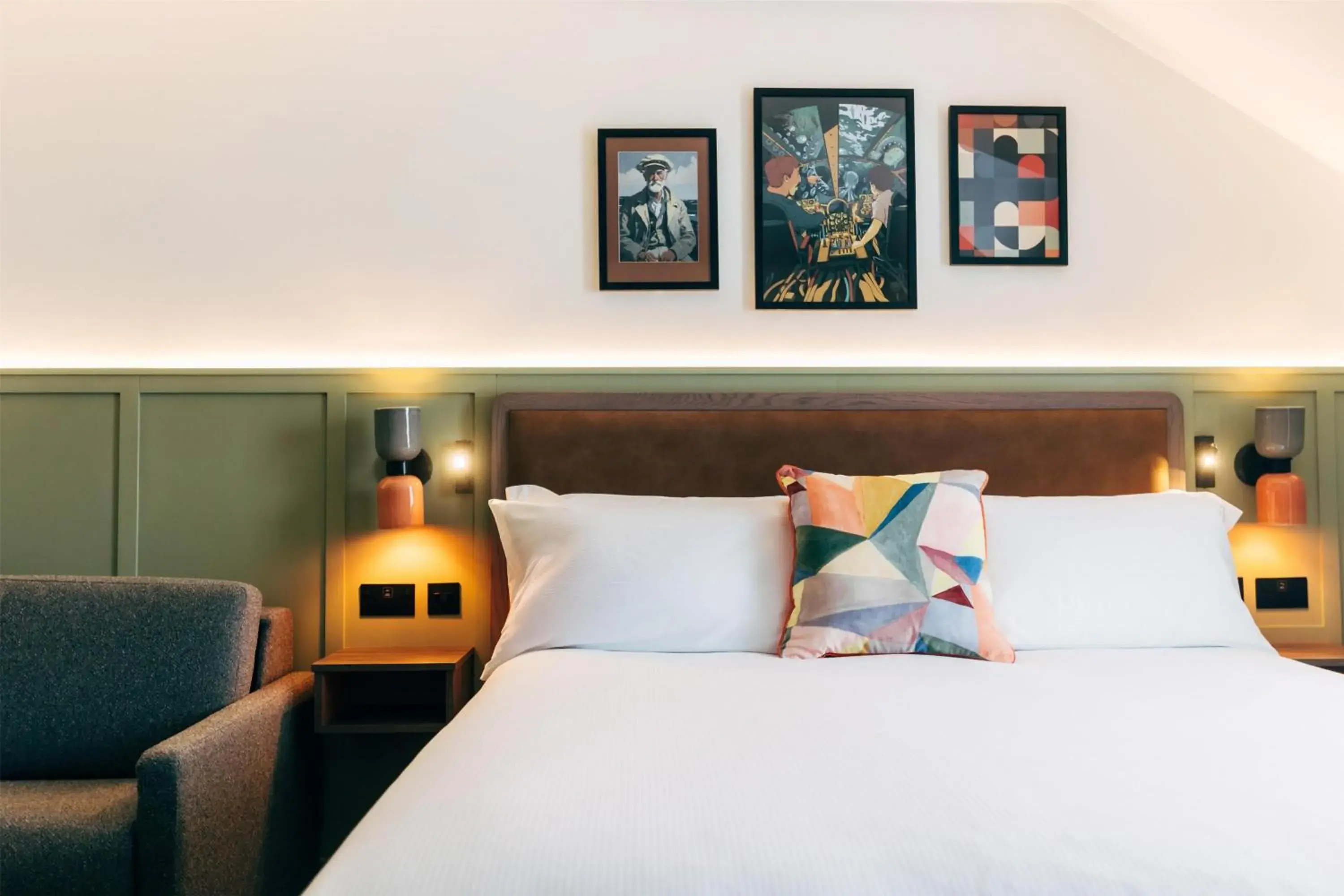 Bed in The Marcus Portrush, Tapestry Collection By Hilton Bed in The Marcus Portrush, Tapestry Collection By Hilton