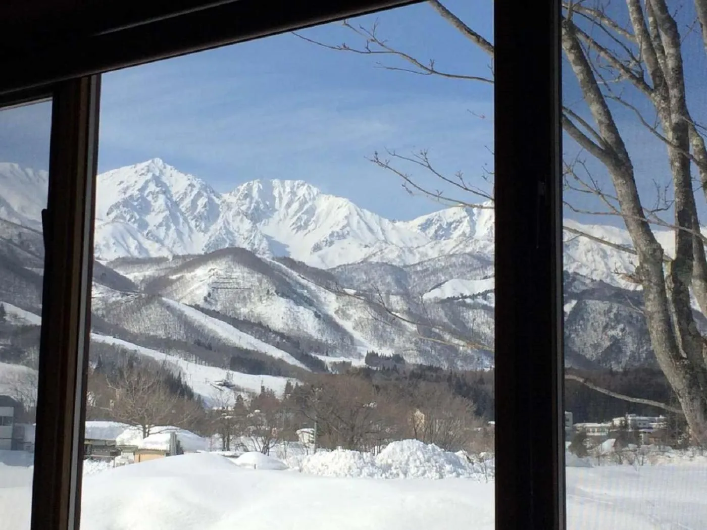 Mountain view in Reposer Hakuba