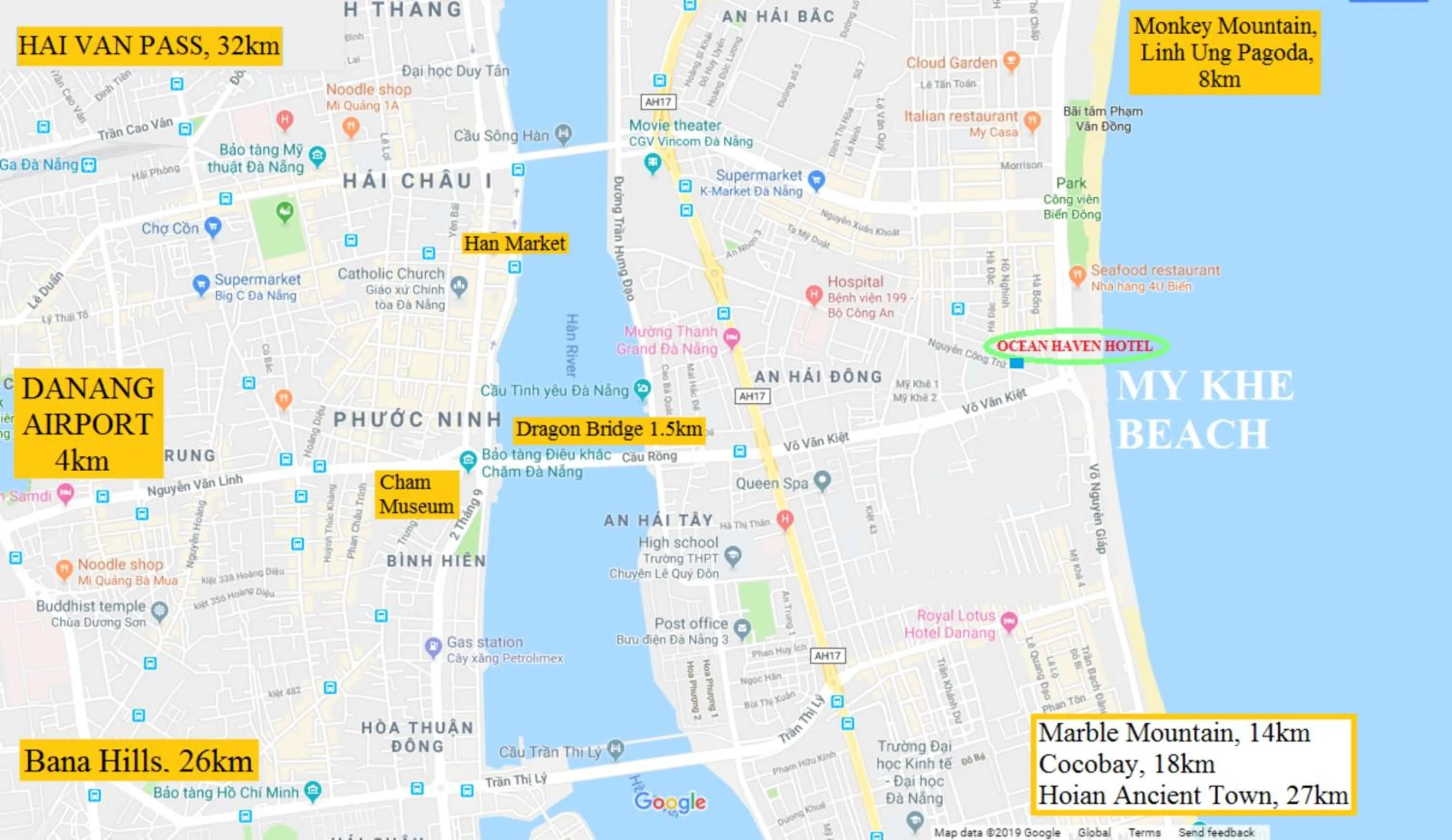 Off site in Ocean Haven Hotel