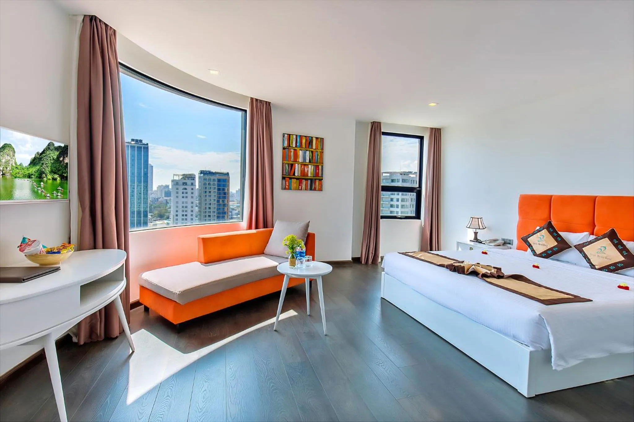 Sea view, Bed in Ocean Haven Hotel