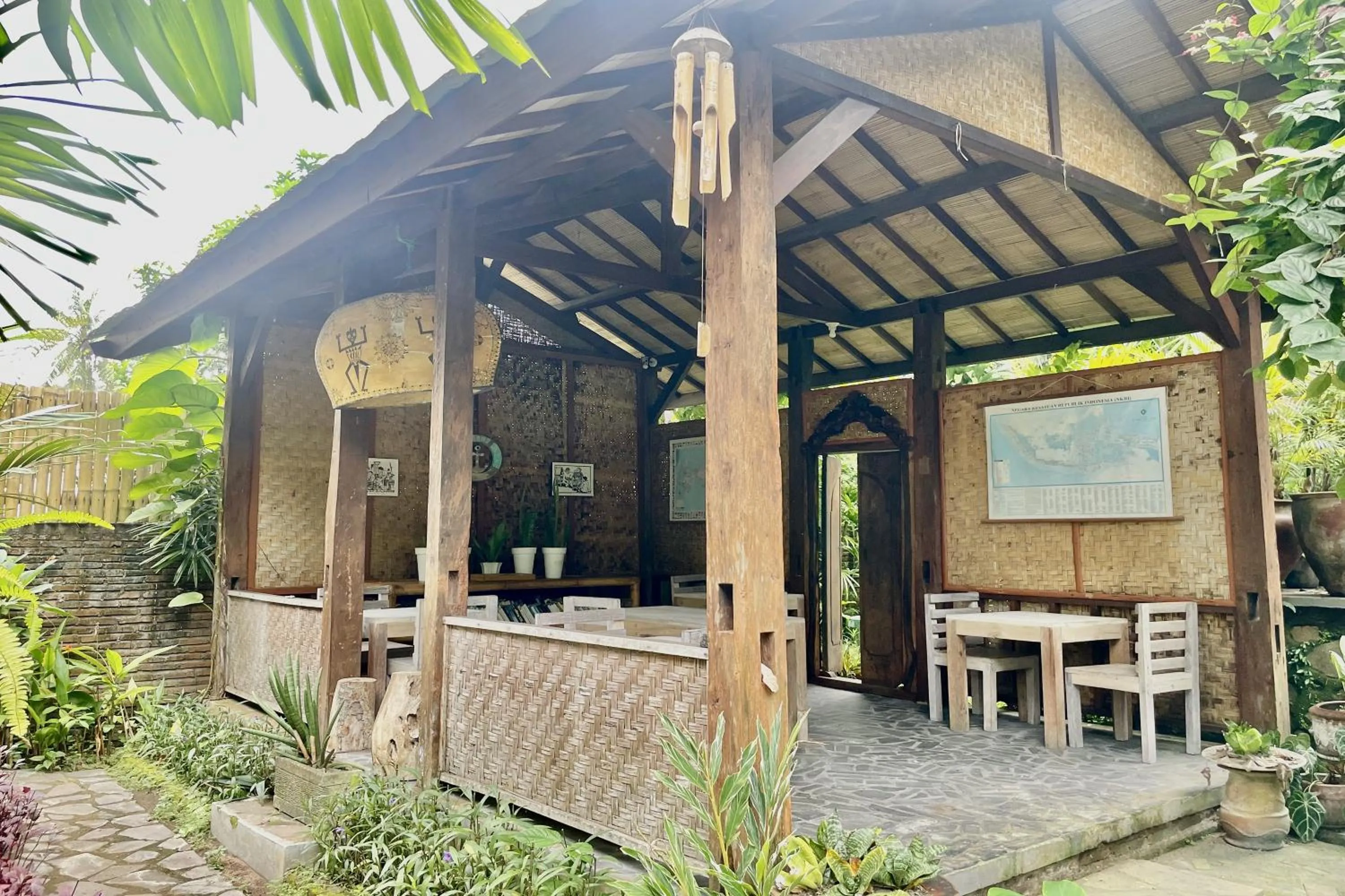 Seating area in Raja's Bungalows