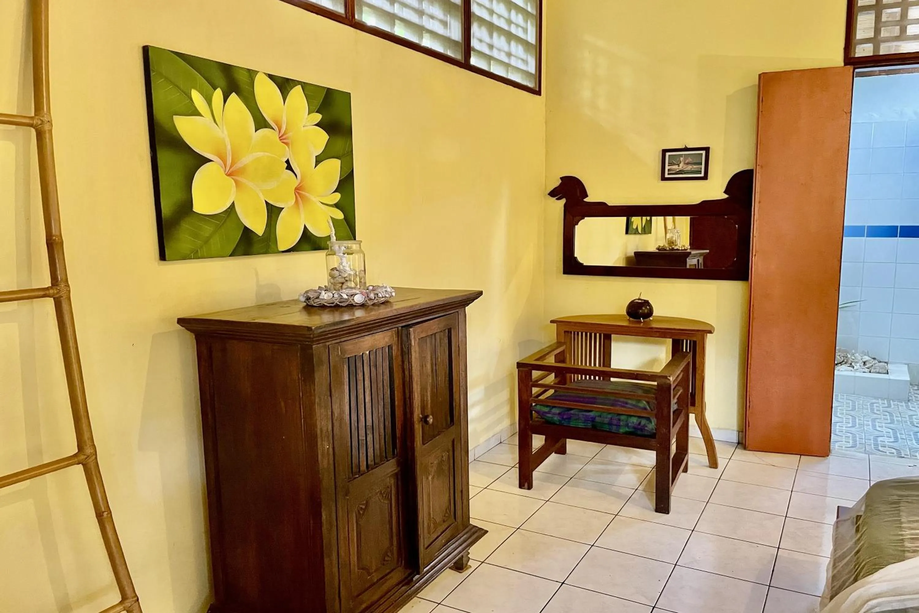 Seating area in Raja's Bungalows