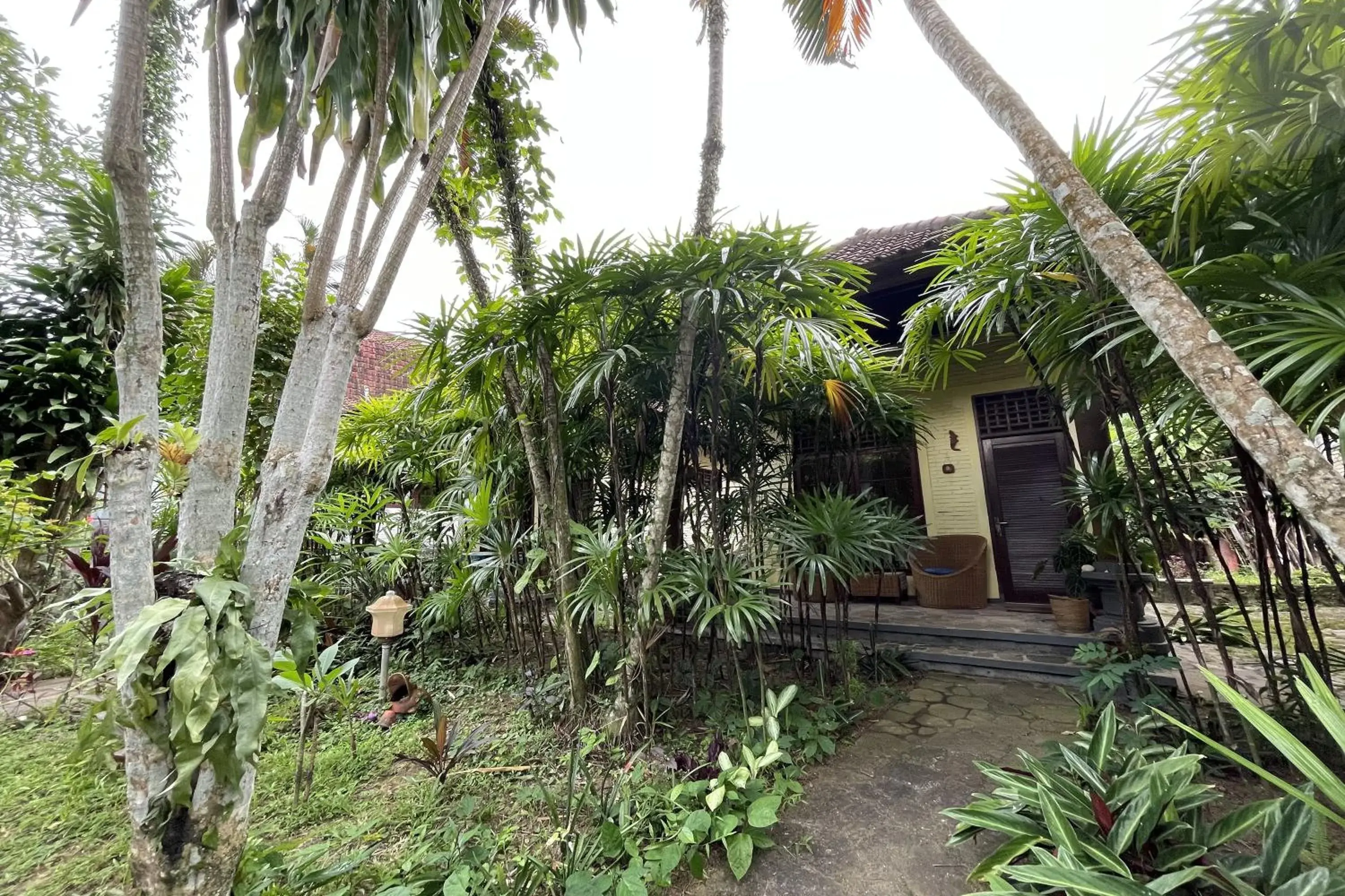 Garden view in Raja's Bungalows Garden view in Raja's Bungalows