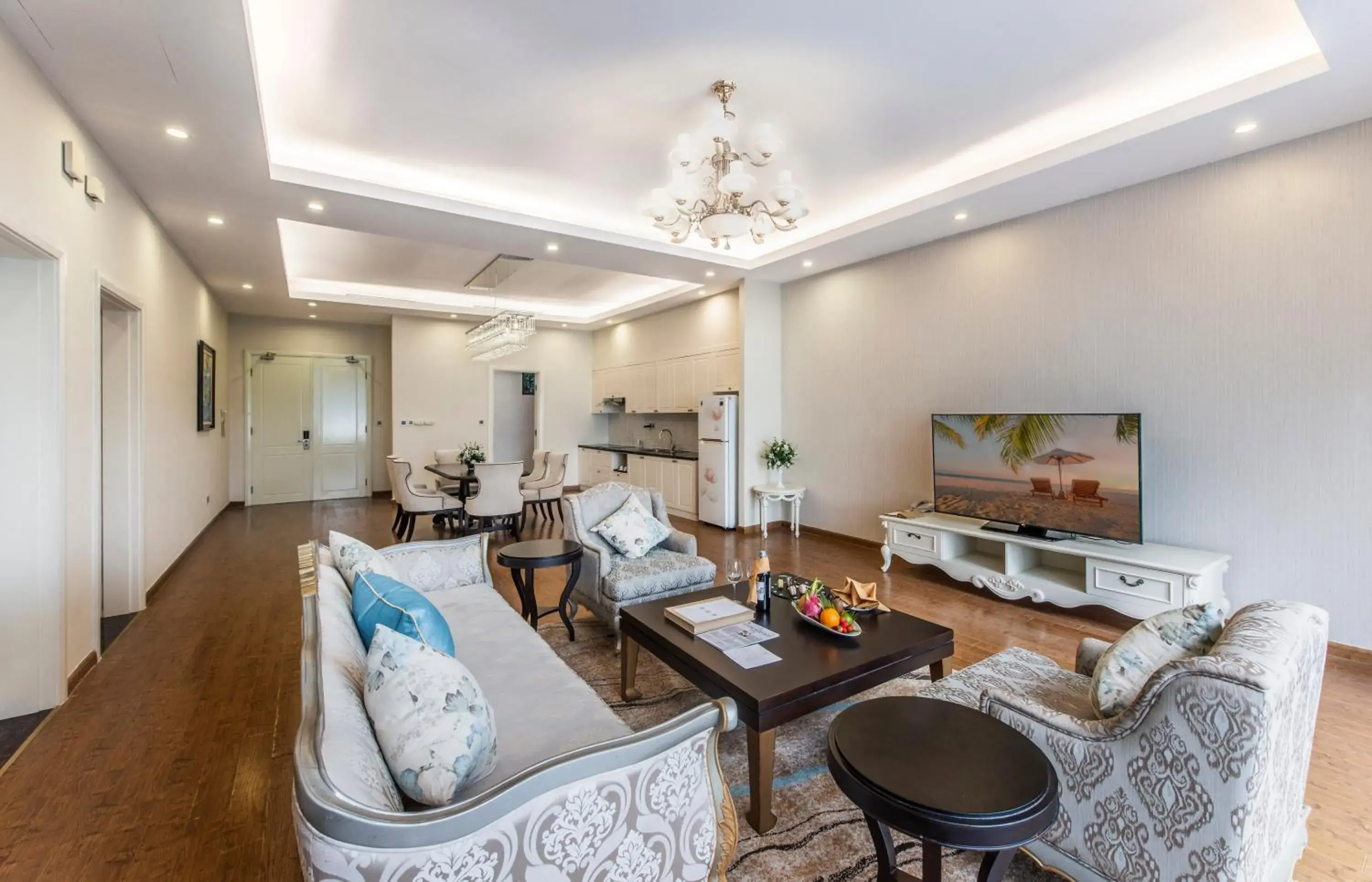 Living room in Vinpearl Resort & Spa Nha Trang Bay Living room in Vinpearl Resort & Spa Nha Trang Bay