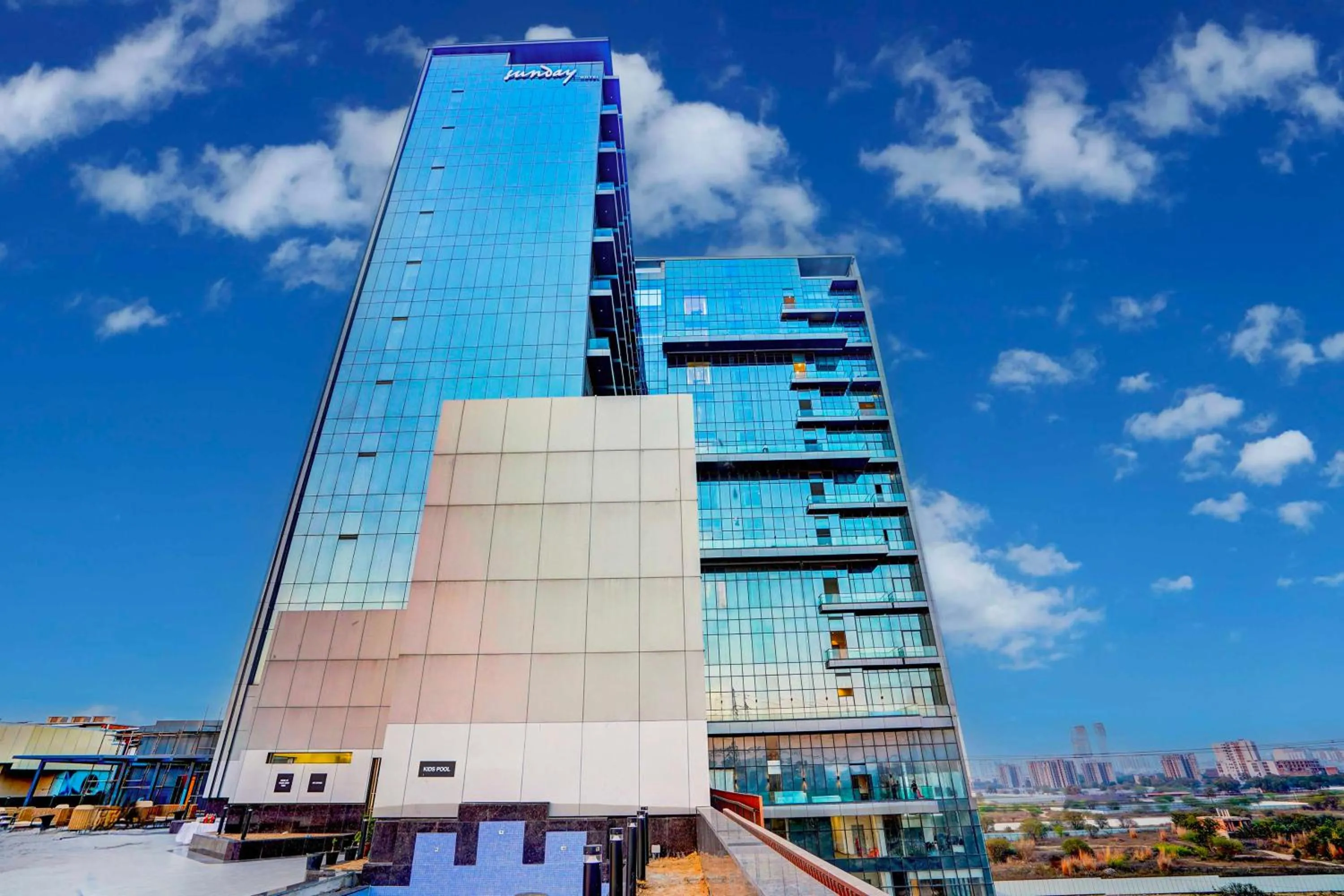 Facade/entrance in Sunday Hotel & Residences by CheckIn Gurugram