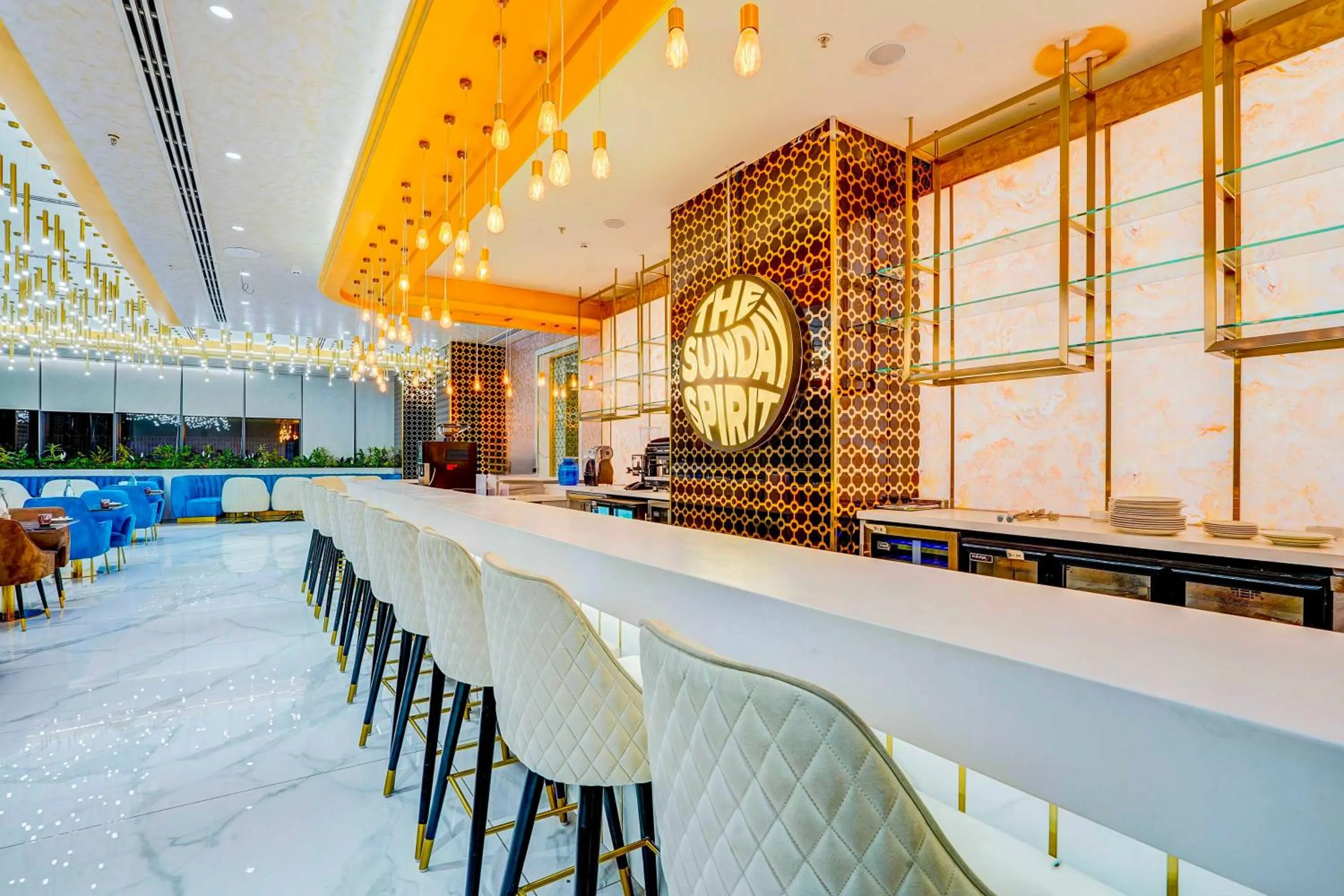 Restaurant/places to eat in Sunday Hotel & Residences by CheckIn Gurugram