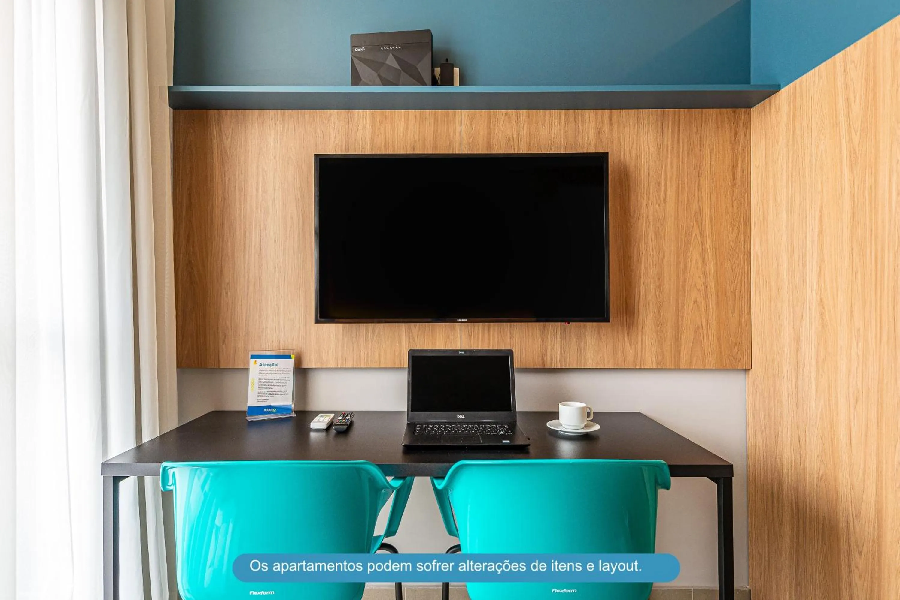 TV and multimedia in Roomo Transamerica SP Brooklin 370