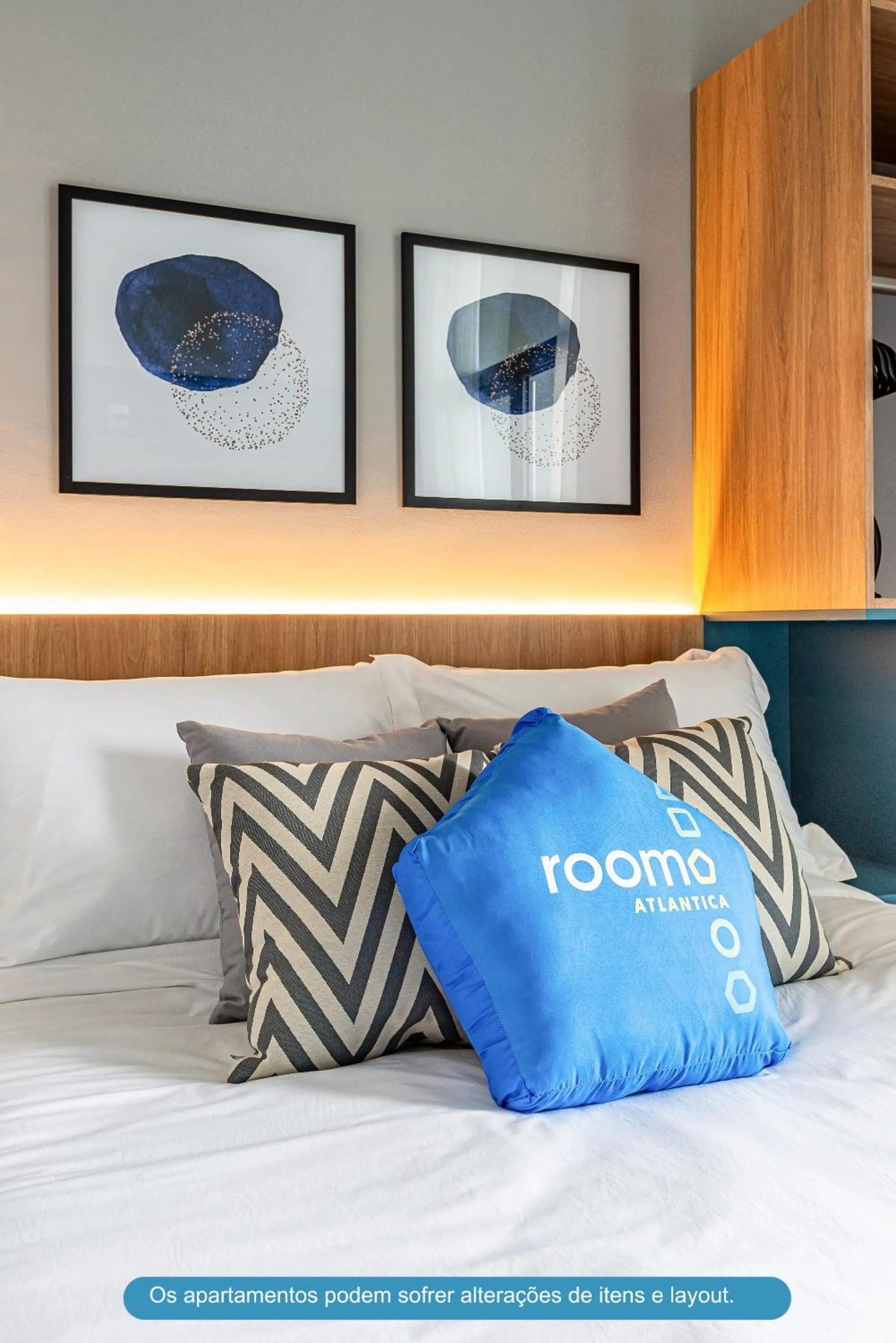 Bed in Roomo Transamerica SP Brooklin 370